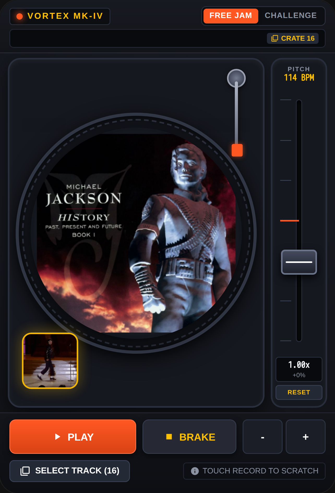 Retro Turntable Tempo Deck cover