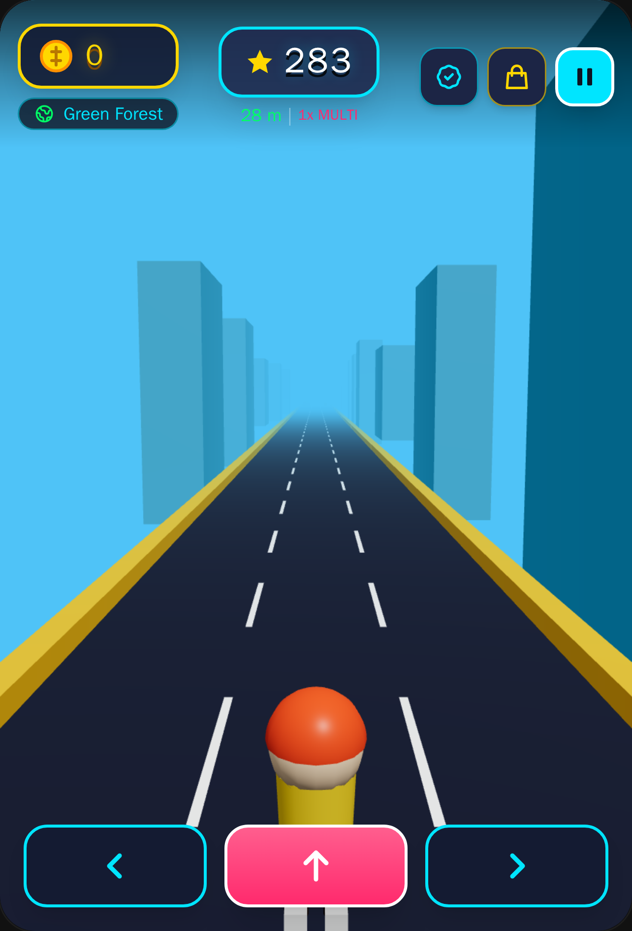 Neon Lane Runner 3D cover