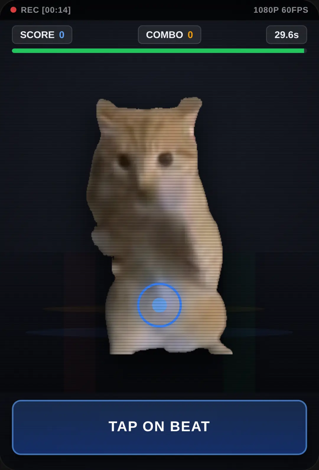 Dancing Orange Cat Rhythm Tap cover