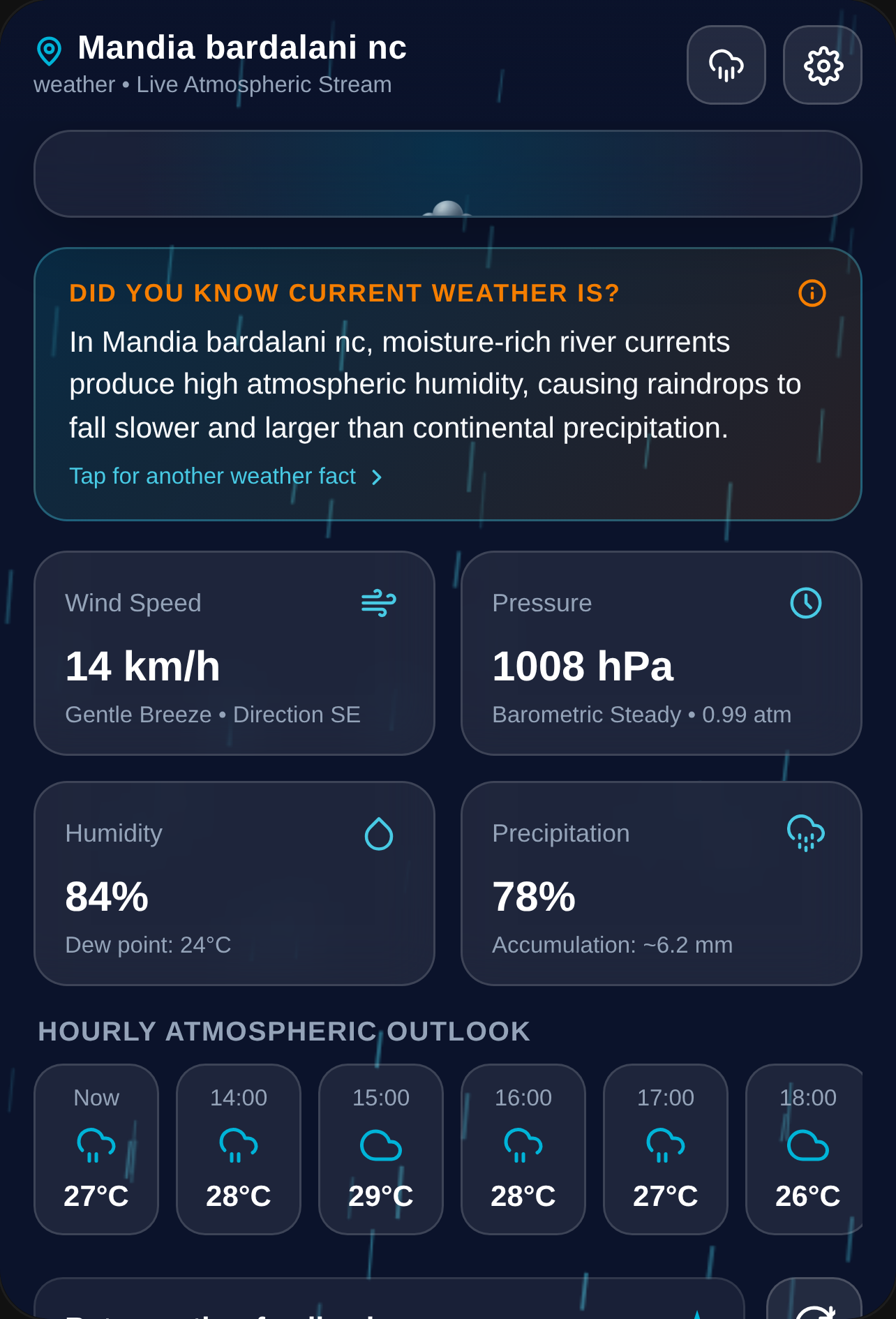 weather cover