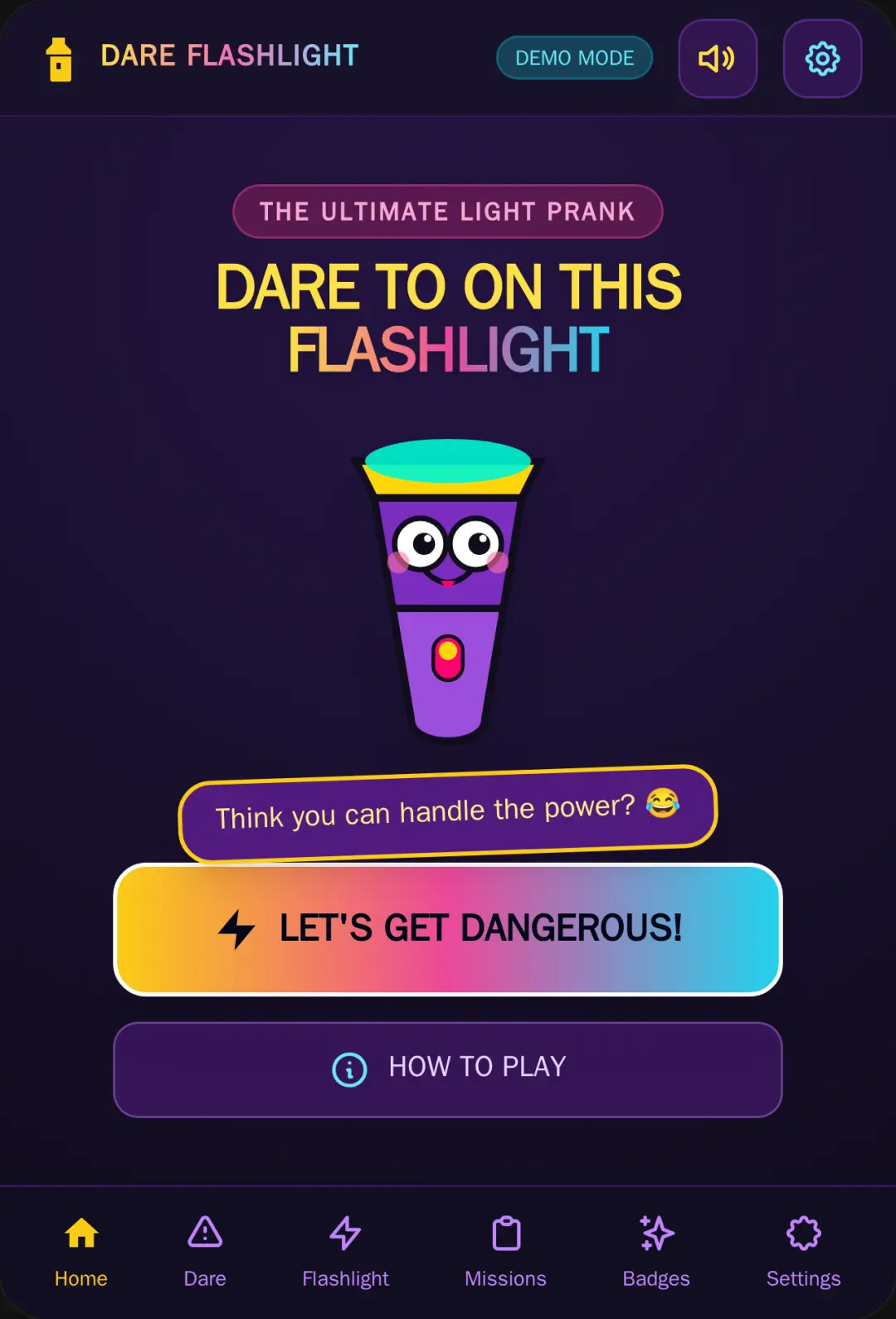 Dare To On This Flashlight cover