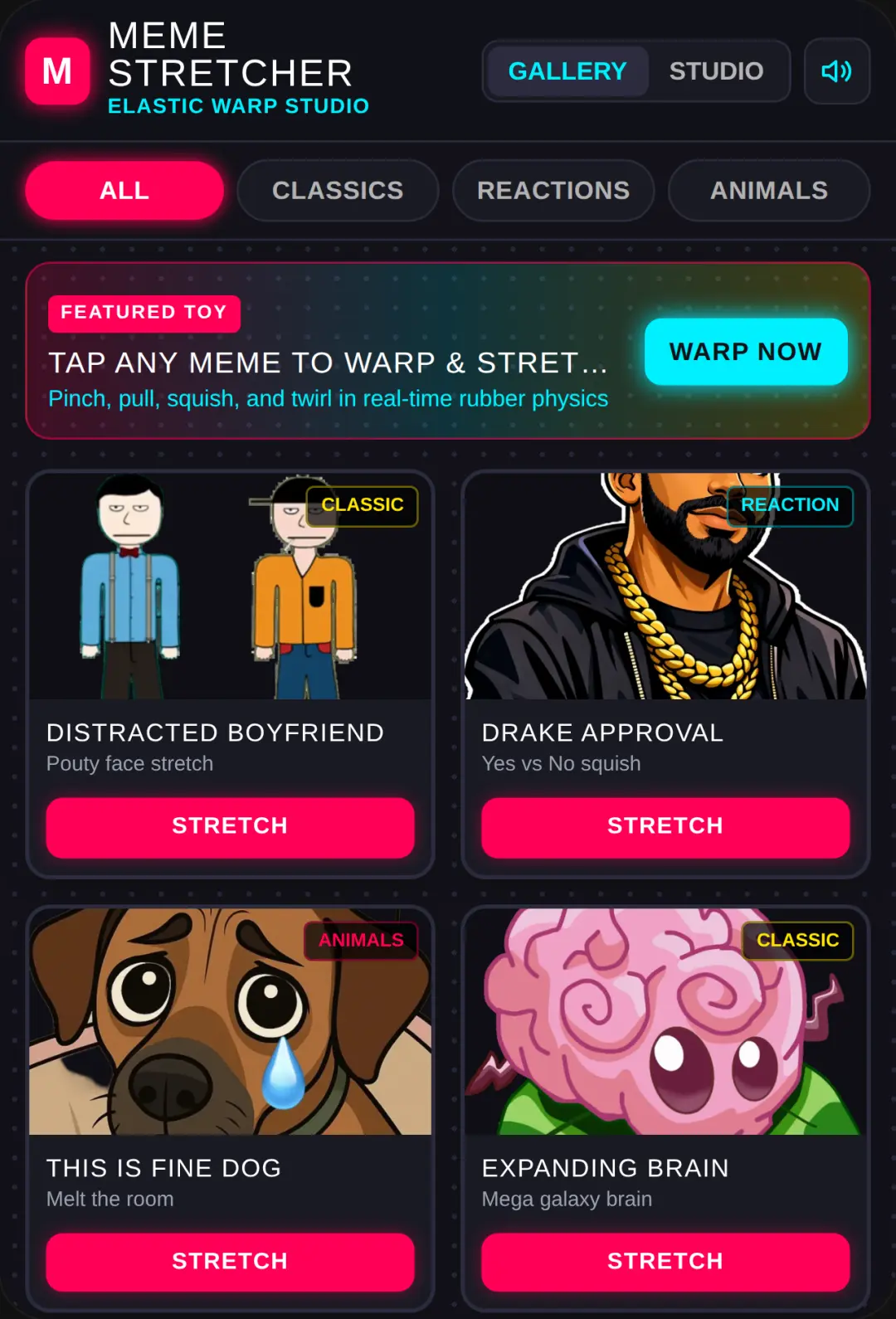 Meme Stretcher cover