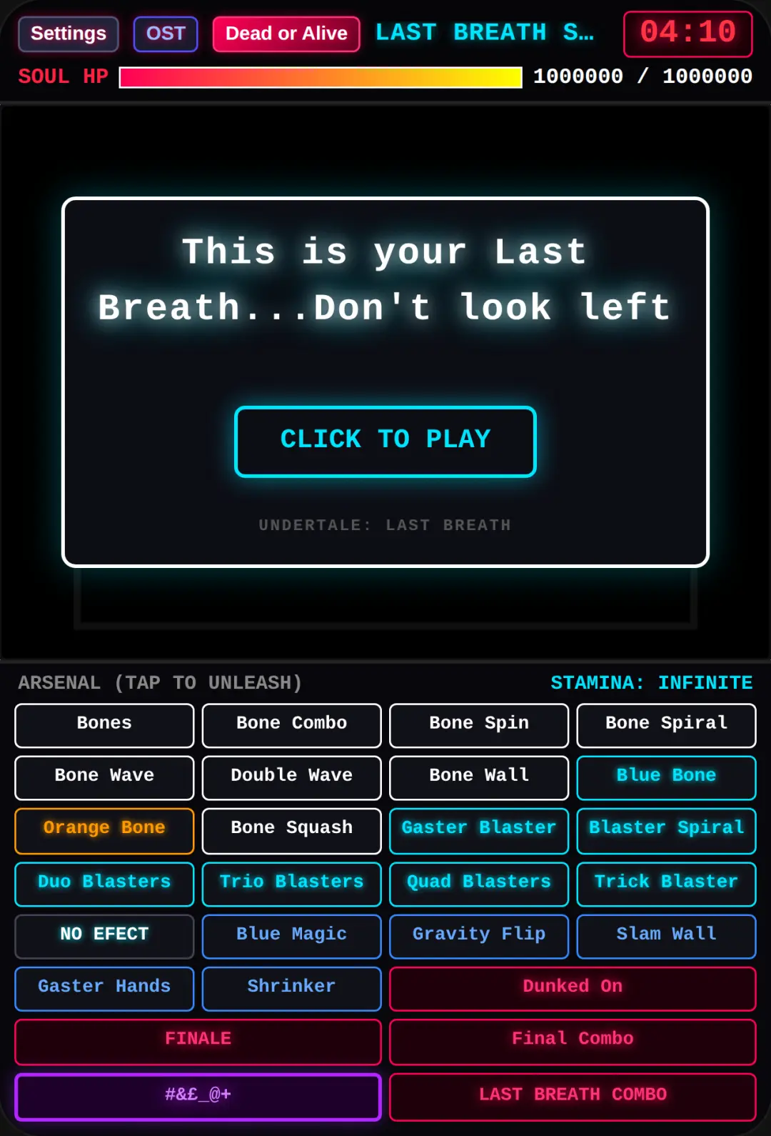 Sans Last Breath: Phase 3 cover