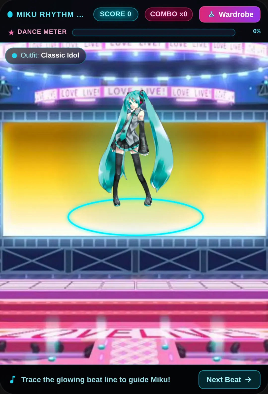 Miku Rhythm Trace cover