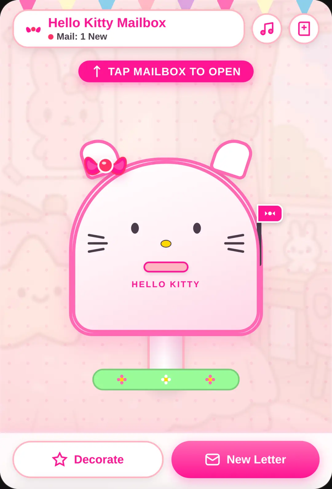Hello Kitty Mailbox cover