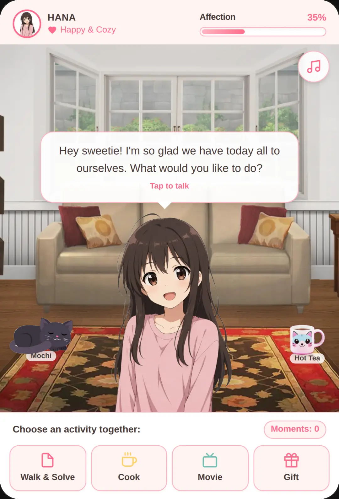 Cozy Time Together made by cover