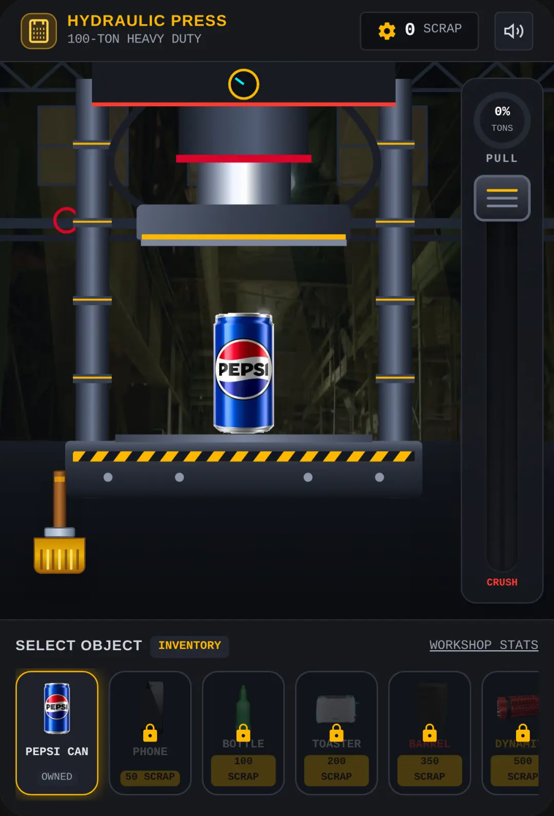 Hydraulic Crush Simulator cover
