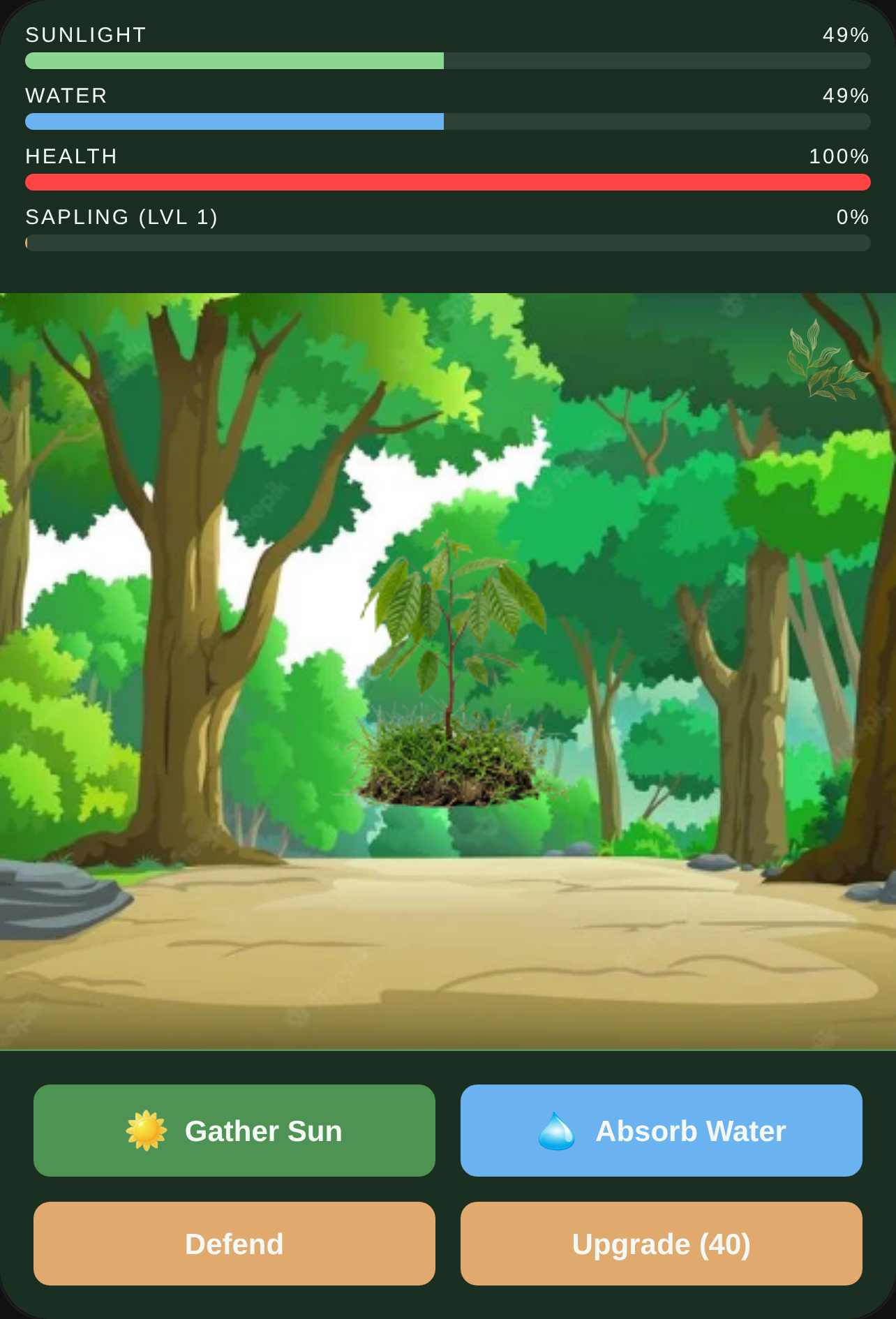 Sapling Survival cover