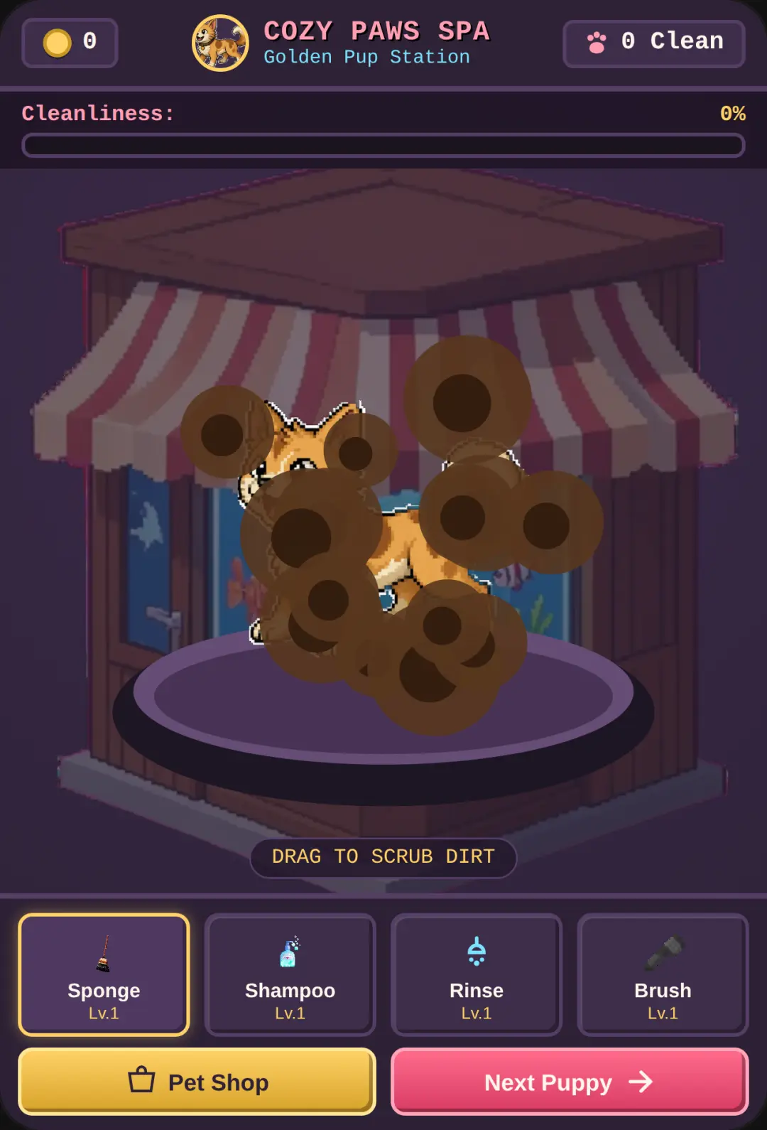 Cozy Pet Store - Puppy Grooming cover