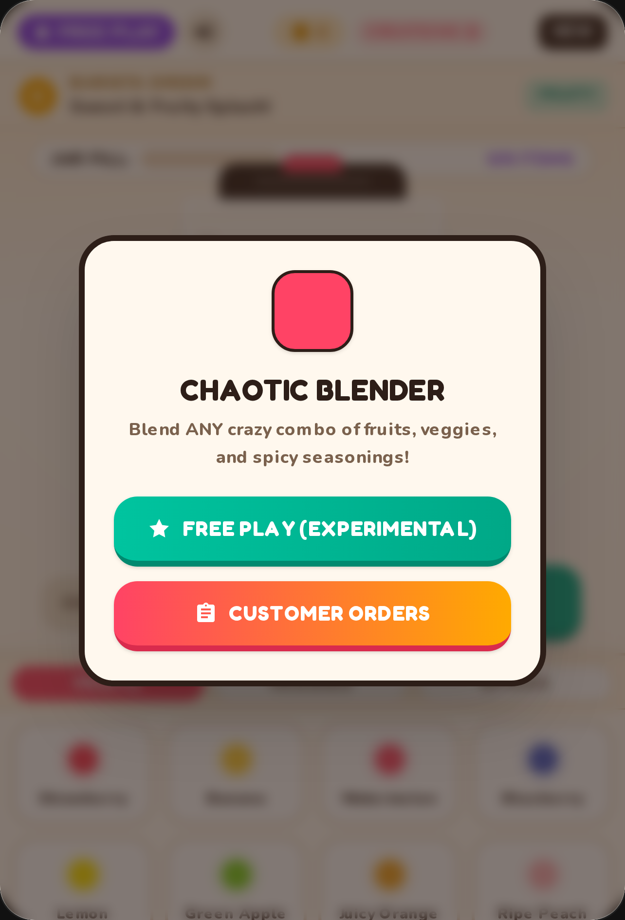 Chaotic Diner Blender cover