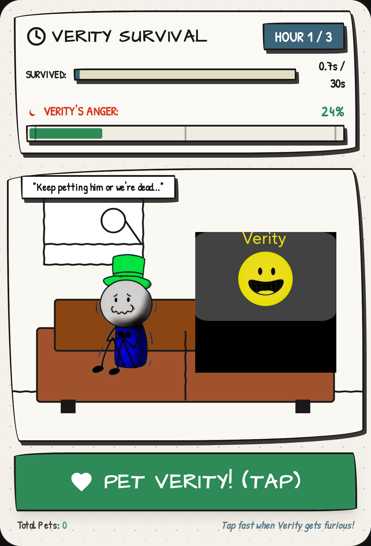 Verity Survival cover