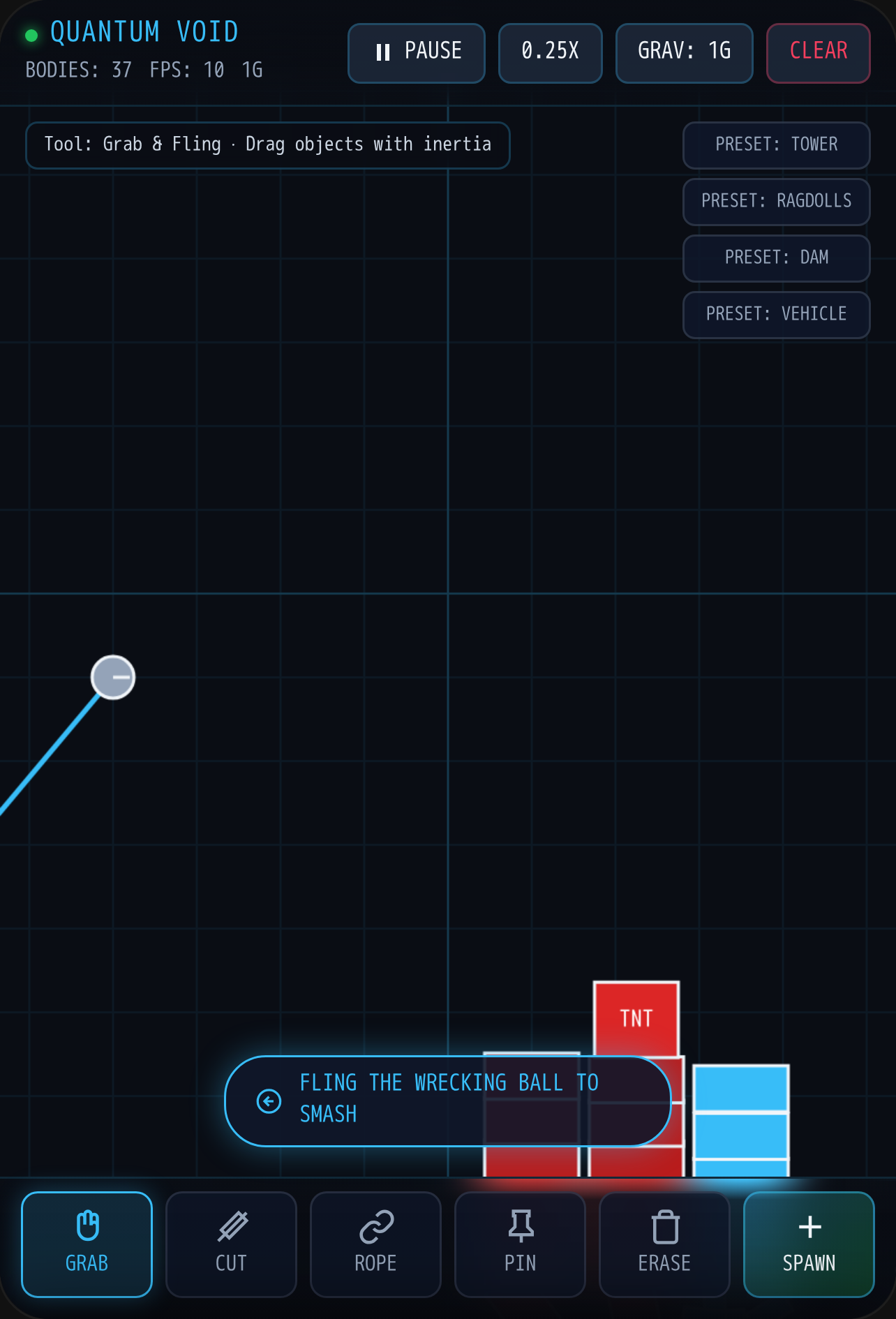Quantum Void - Realistic Physics Sandbox cover