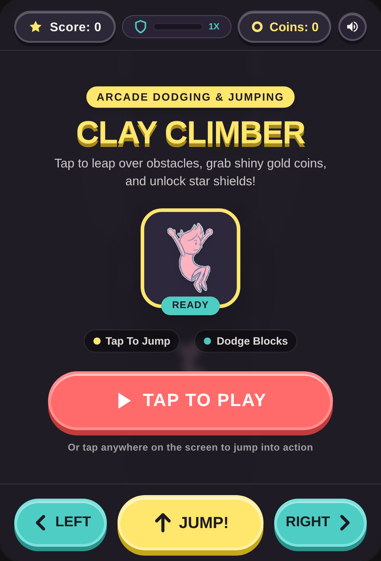 Clay Climber — Arcade Dodge & Jump cover