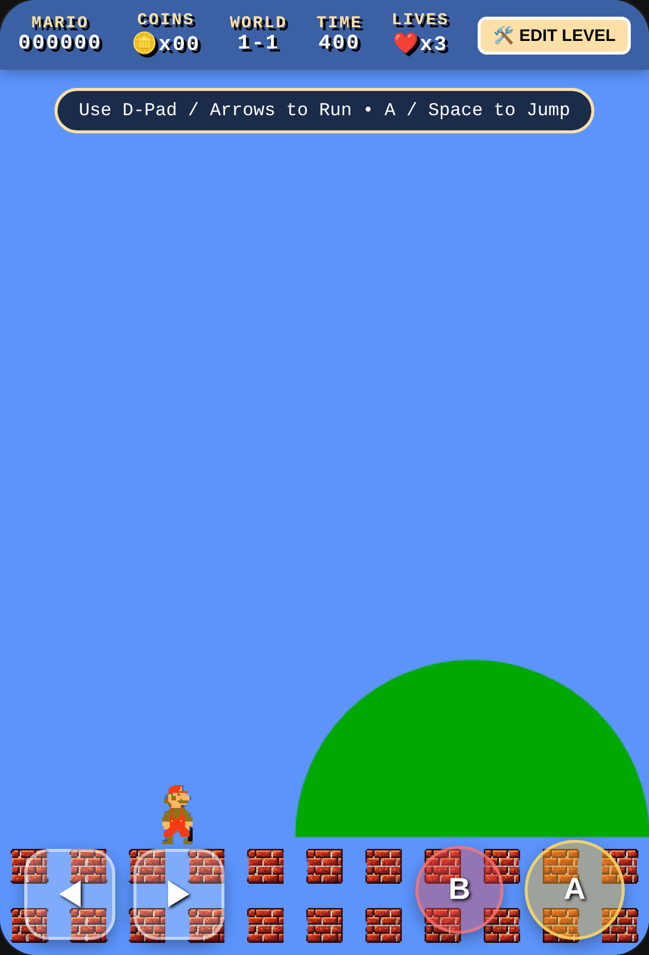 Super Mario Bros - World 1-1 cover