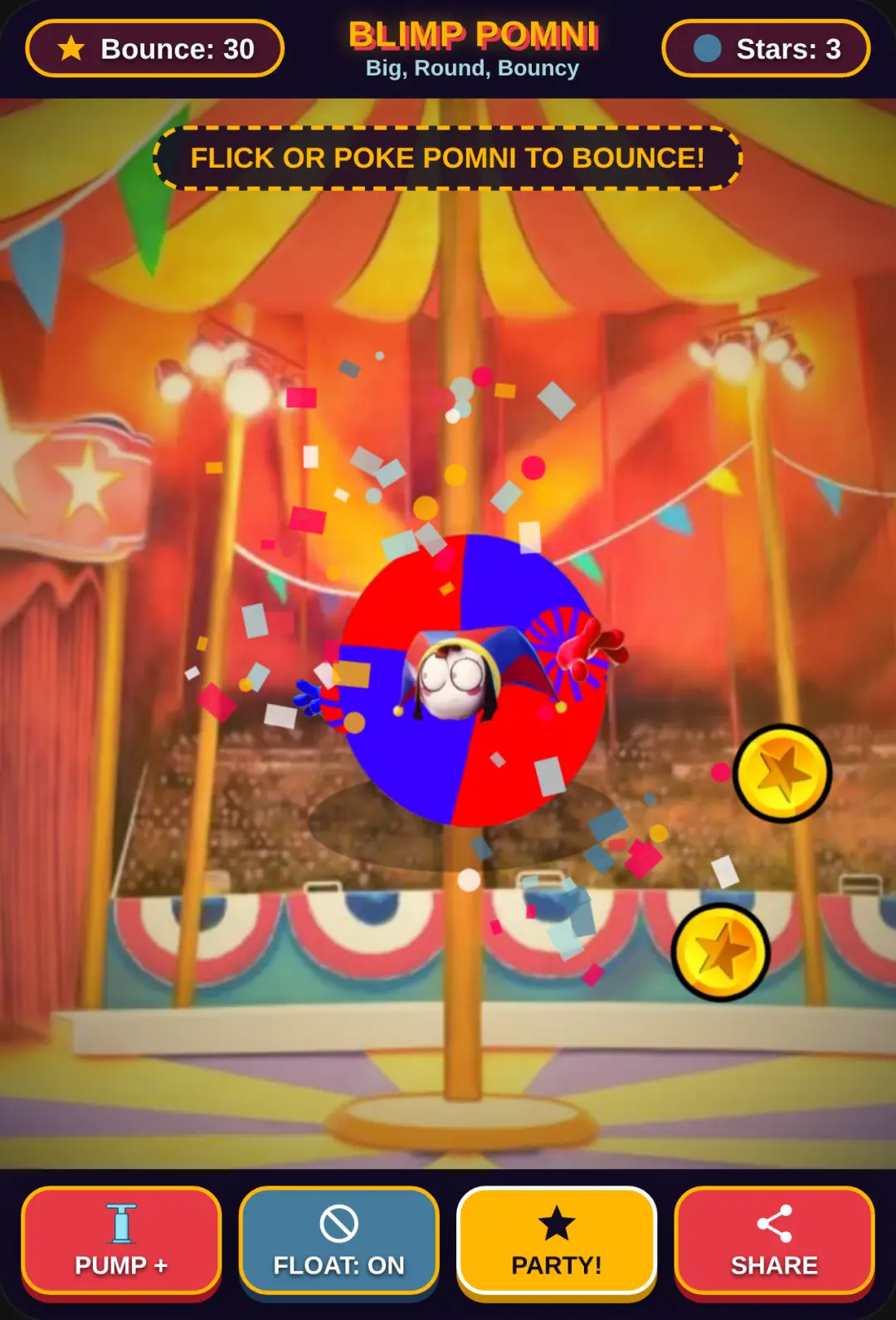 Blimp Pomni - Bouncy Floating Circus cover