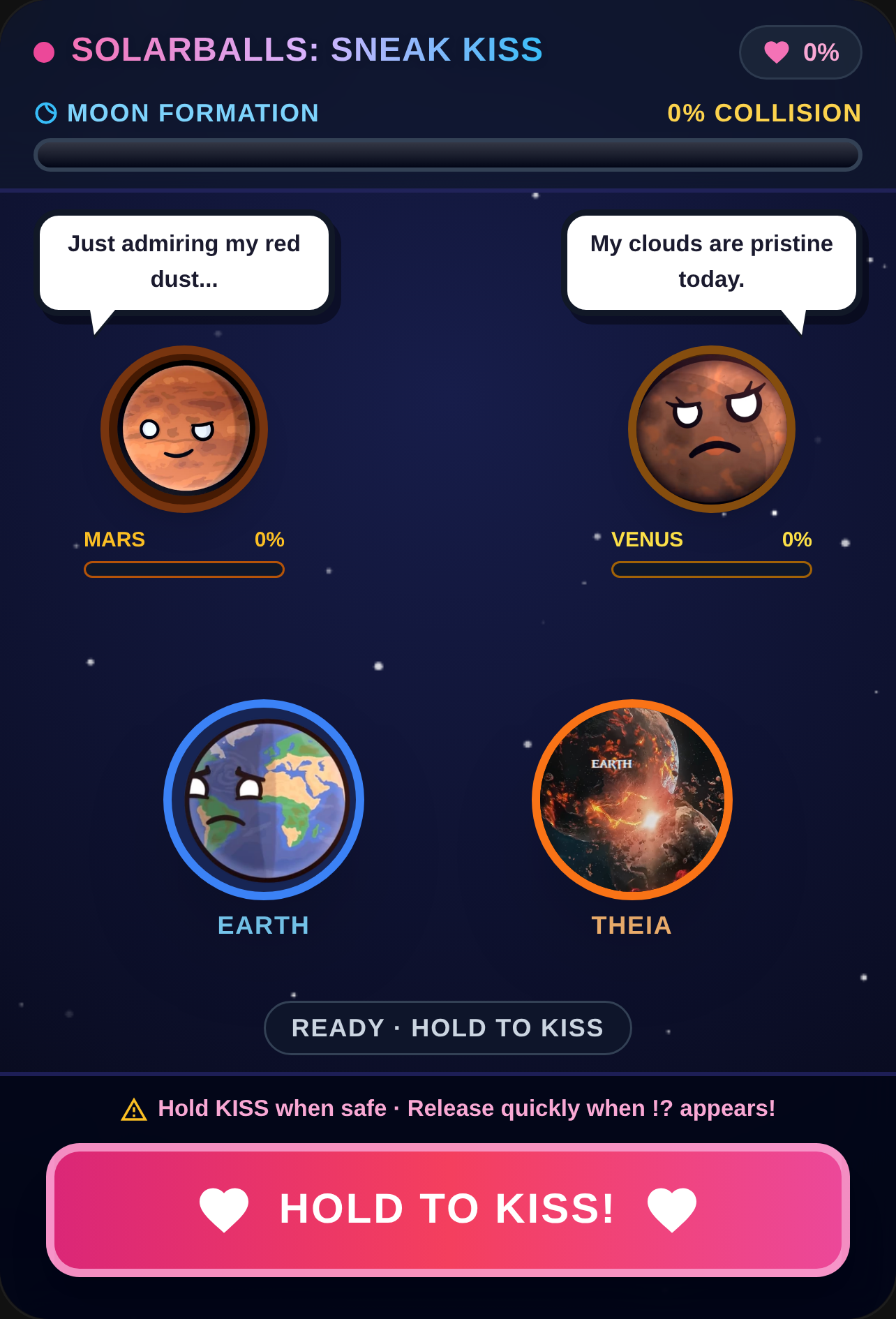 SolarBalls: Sneak Kiss! cover