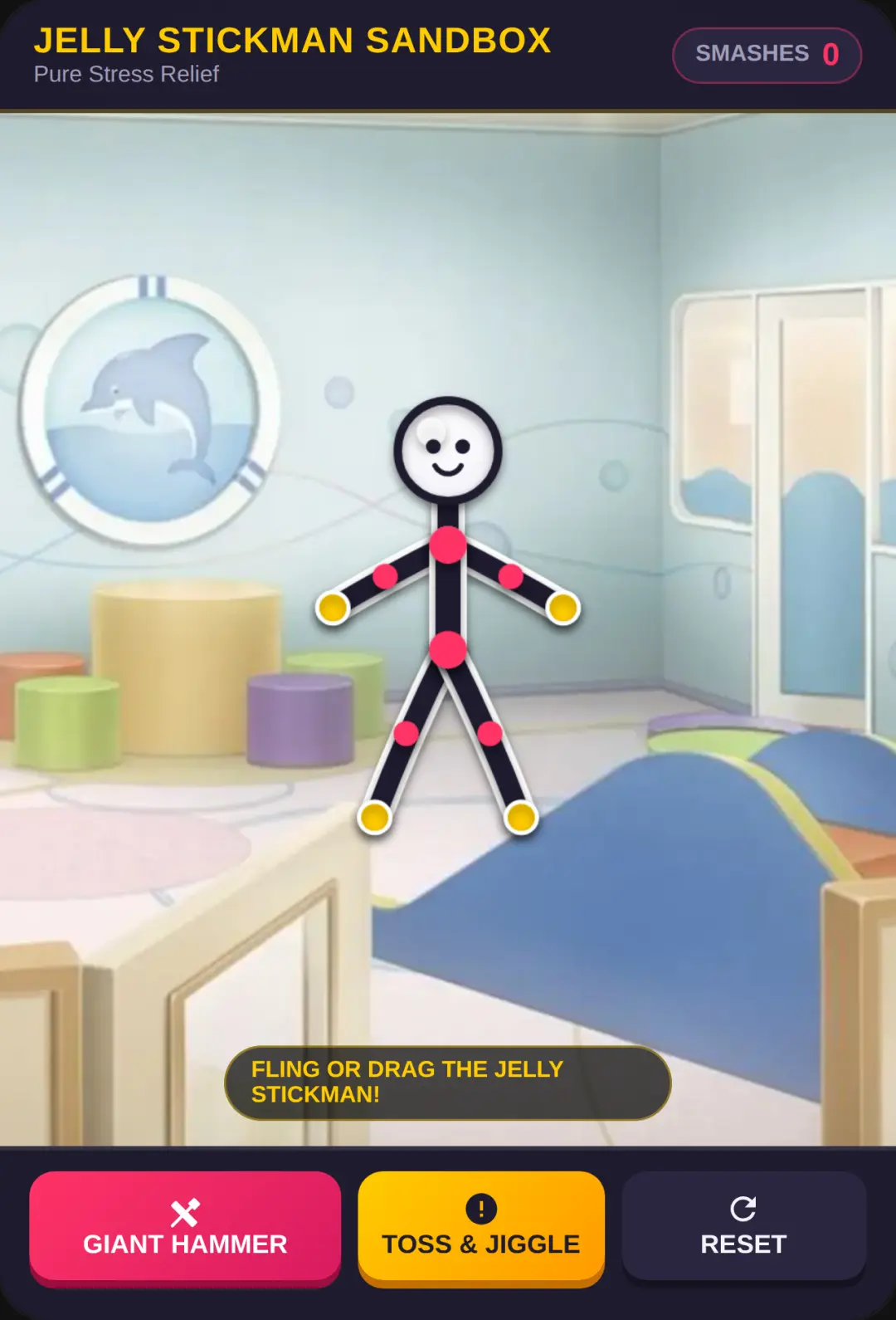 Jelly Stickman Smash cover