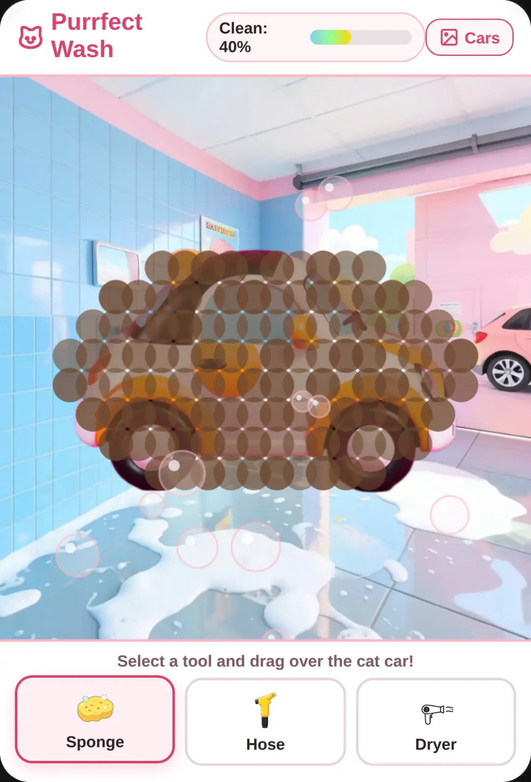 Purrfect Wash - Cat Car Wash cover