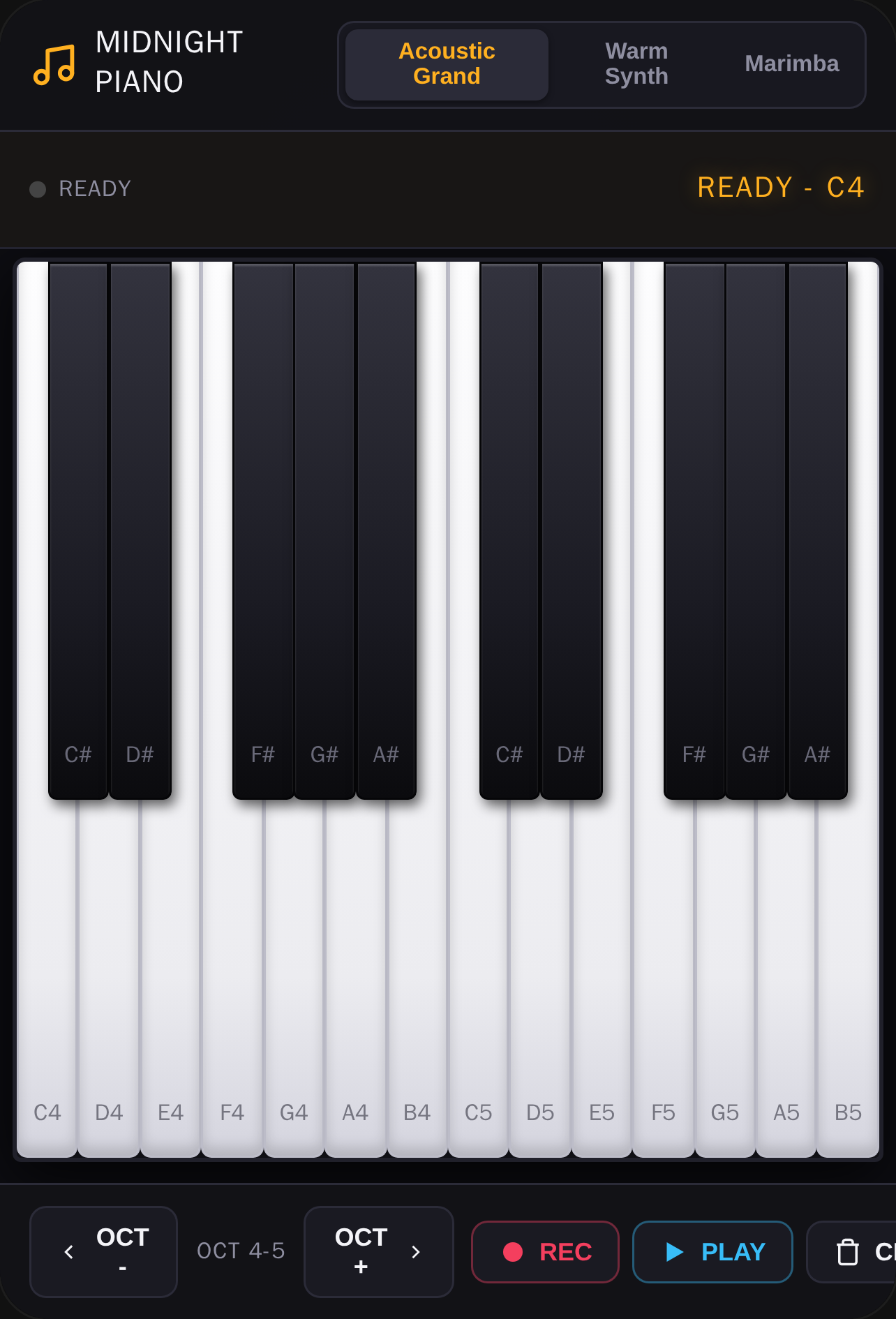 Midnight Piano Studio cover