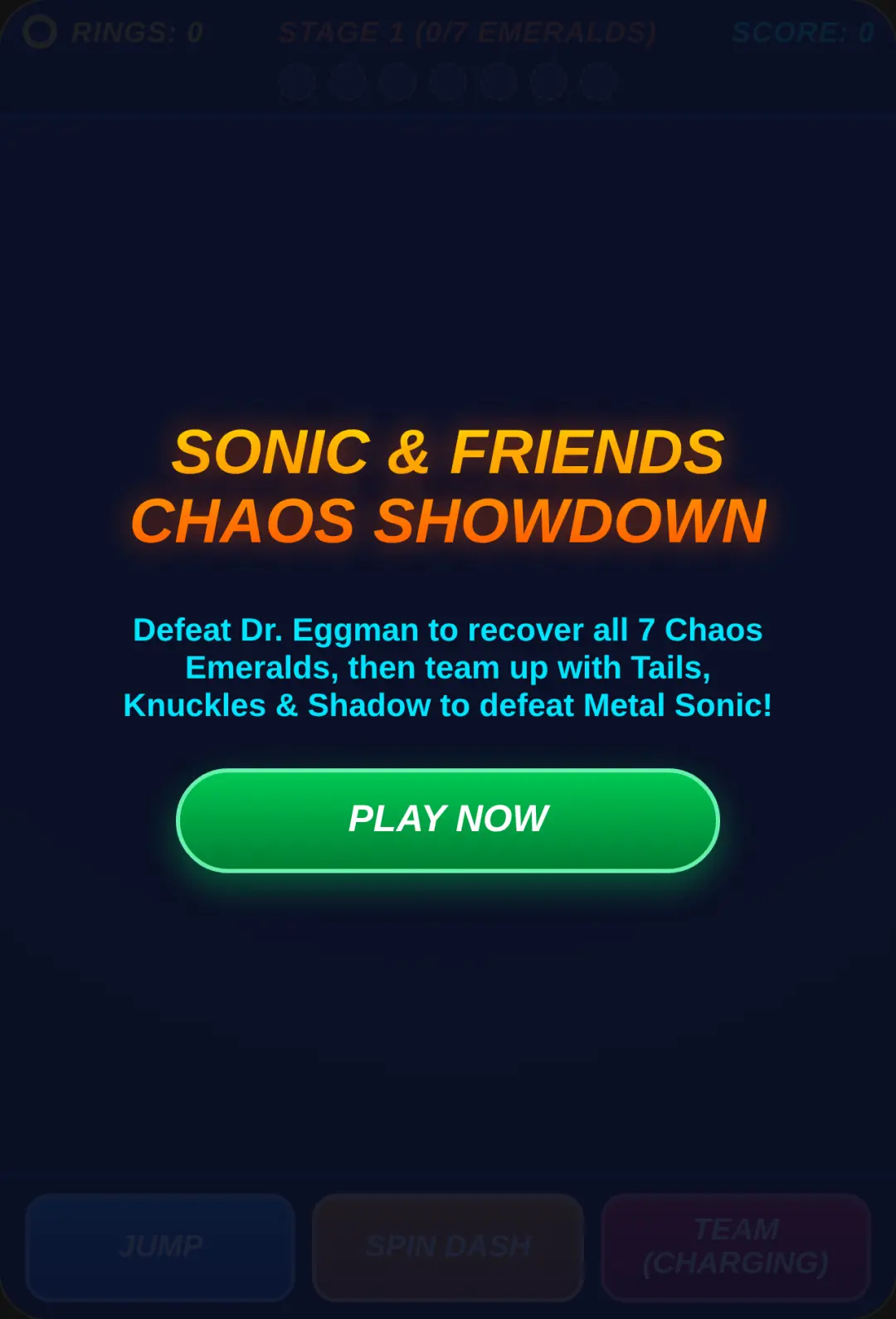 Sonic: Chaos Emerald Showdown cover