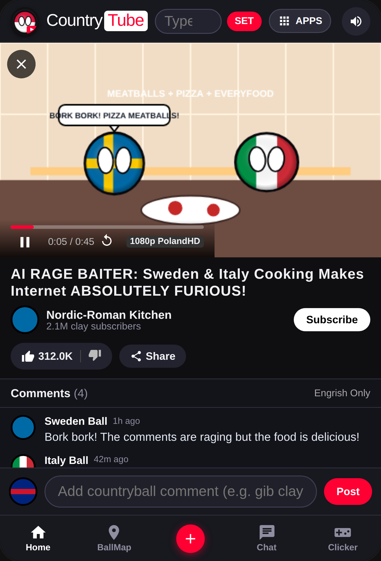 CountryTube - Polandball Video Platform cover