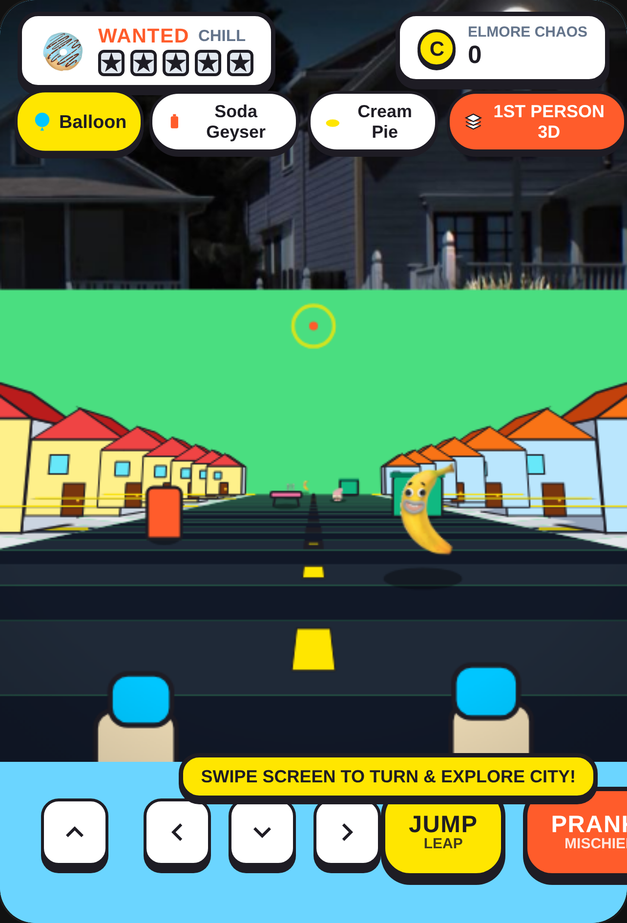 The Amazing World of Gumball - Elmore Sandbox & Police Chase cover