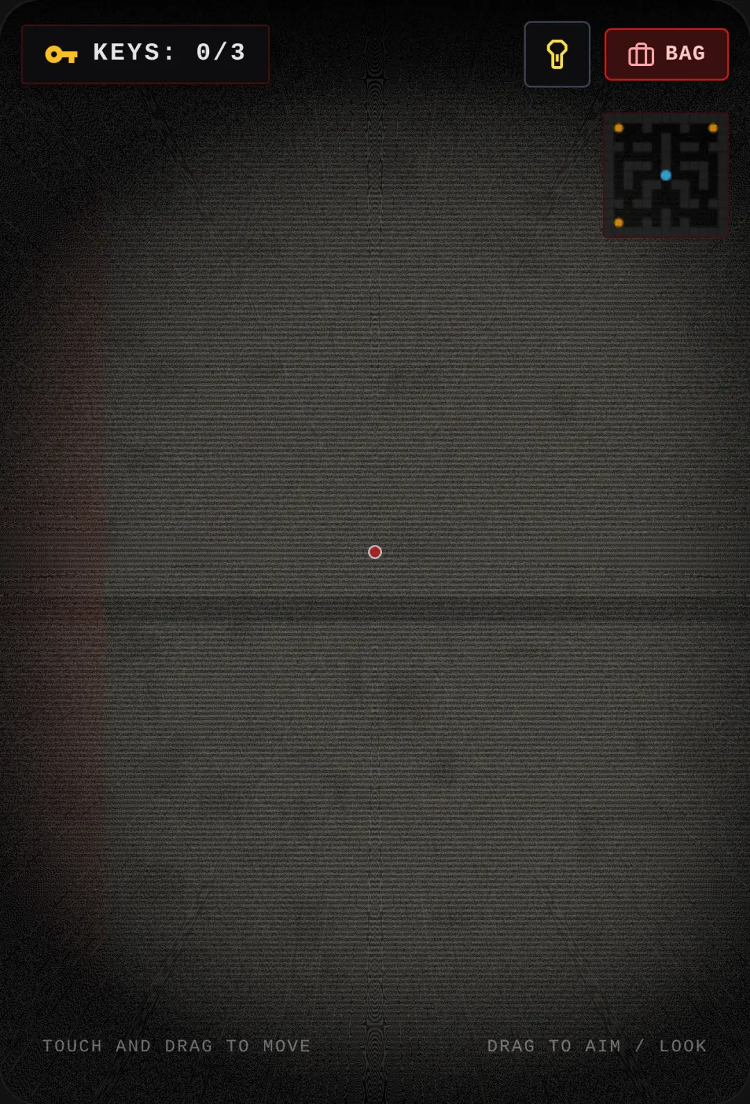The game is glitching the monster gets stuck in the wall cover