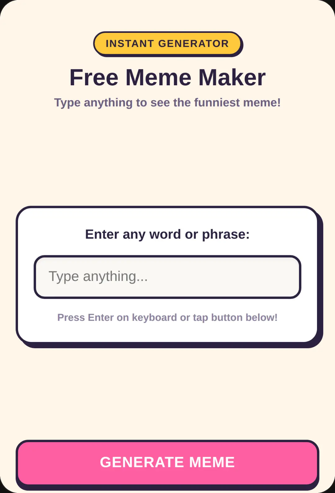FREE Meme Generator cover