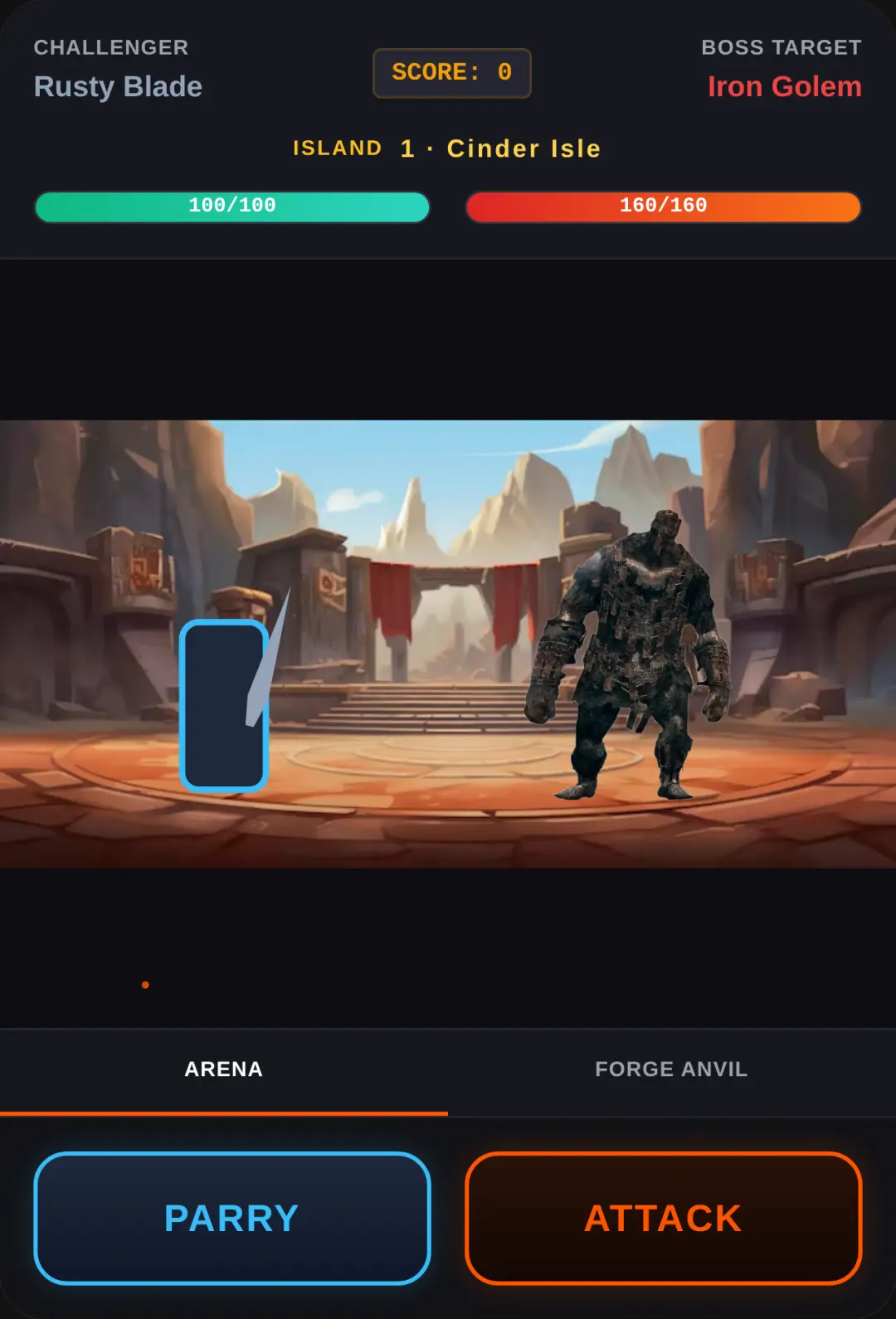 PvP Boss Arena & Forge cover