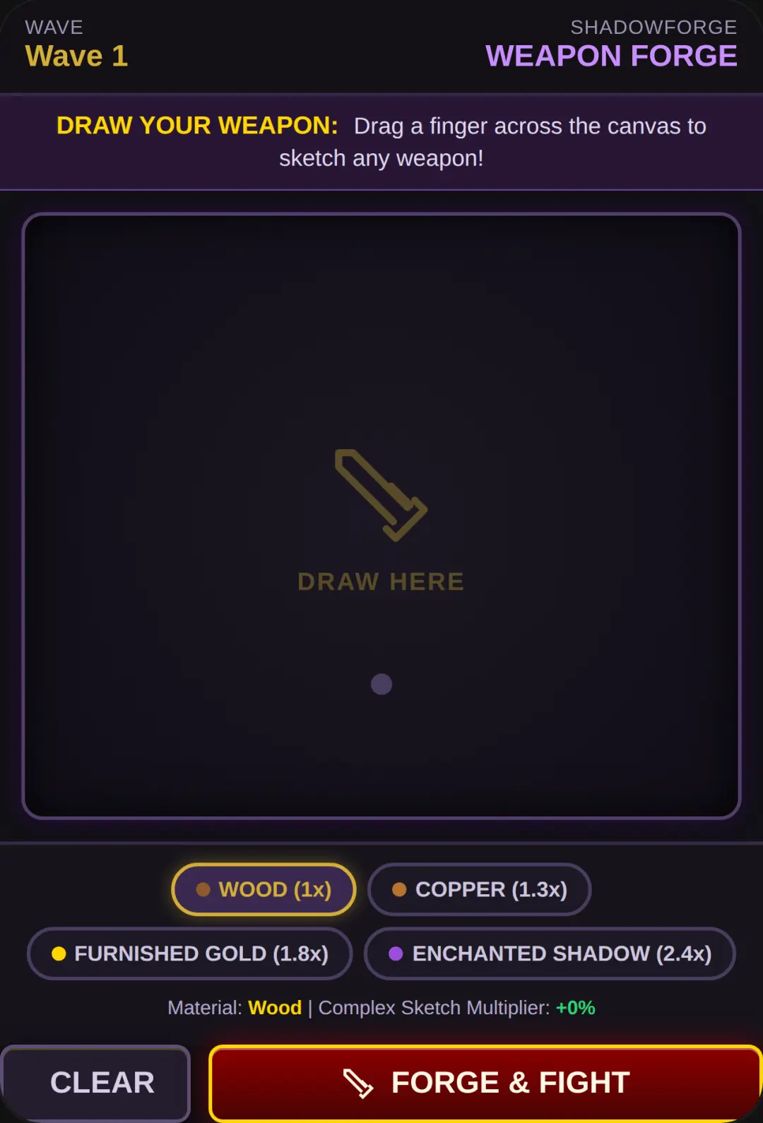 Shadowforge: Draw Your Weapon cover