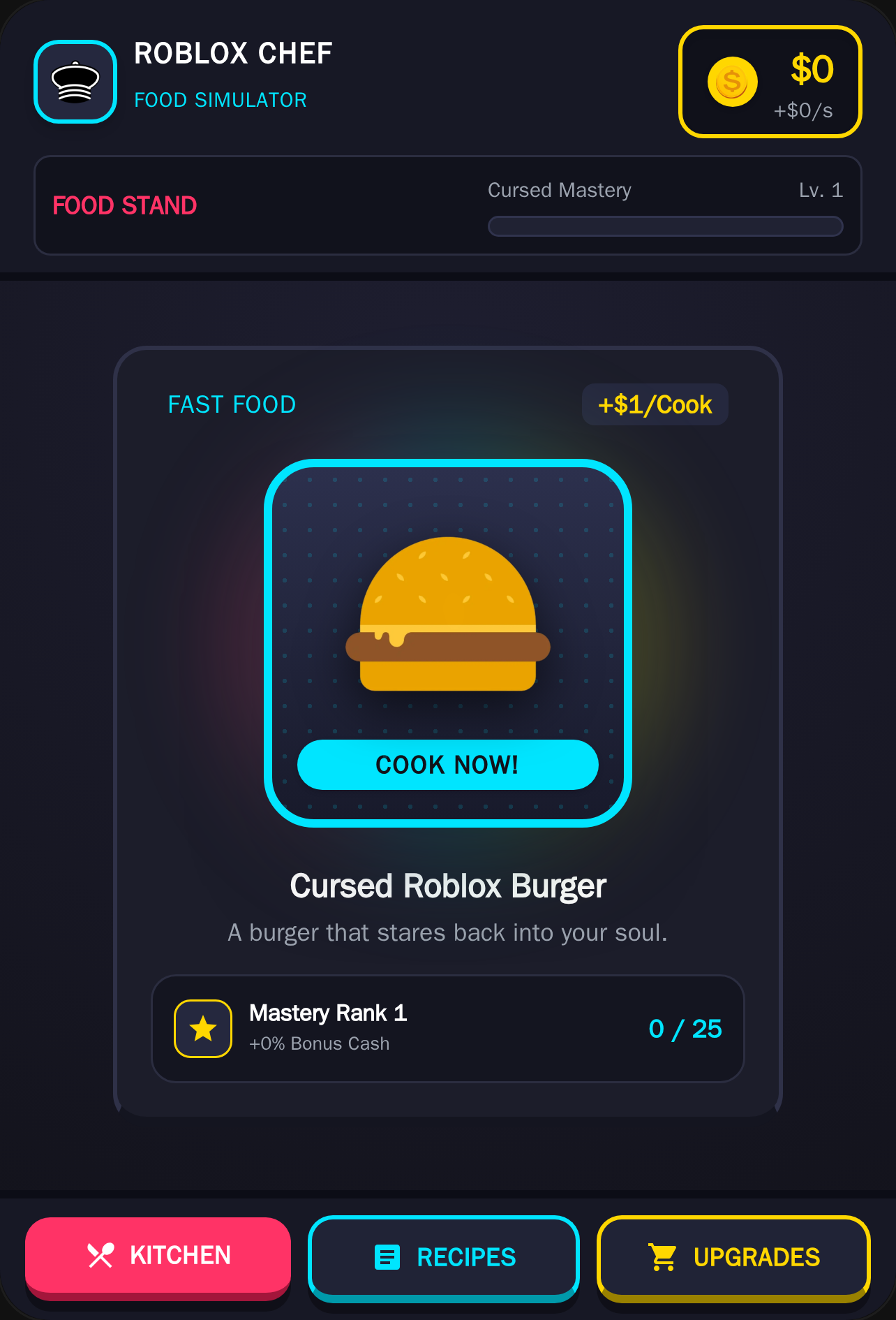 Roblox Food Simulator cover