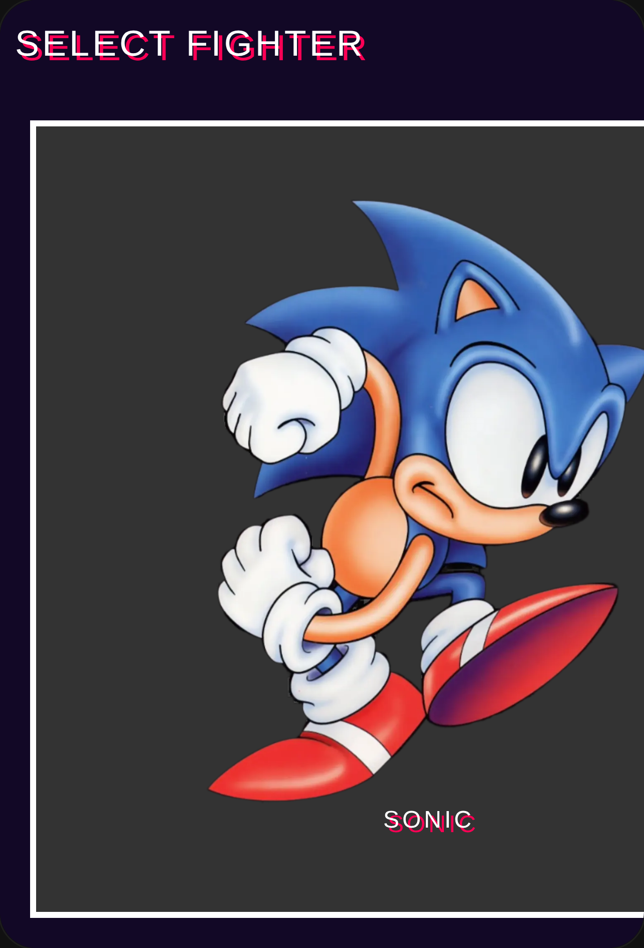 Sonic Arcade Fighter cover