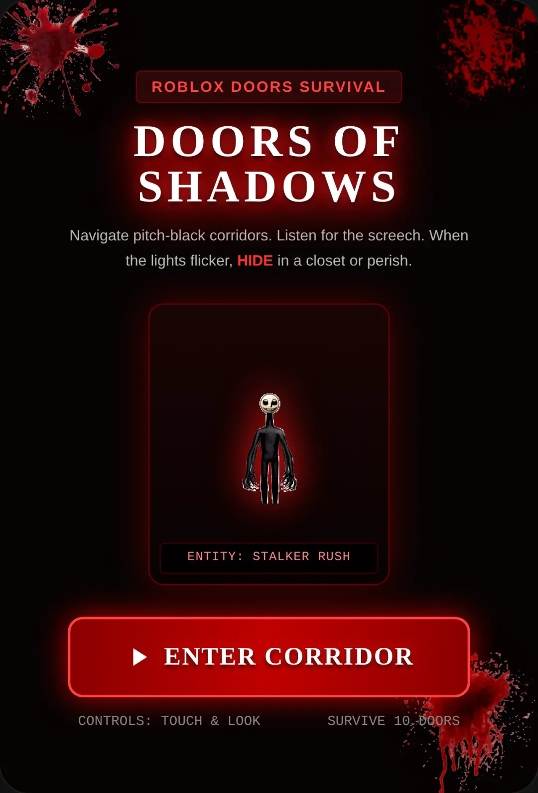 DOORS OF SHADOWS - Horror Survival cover