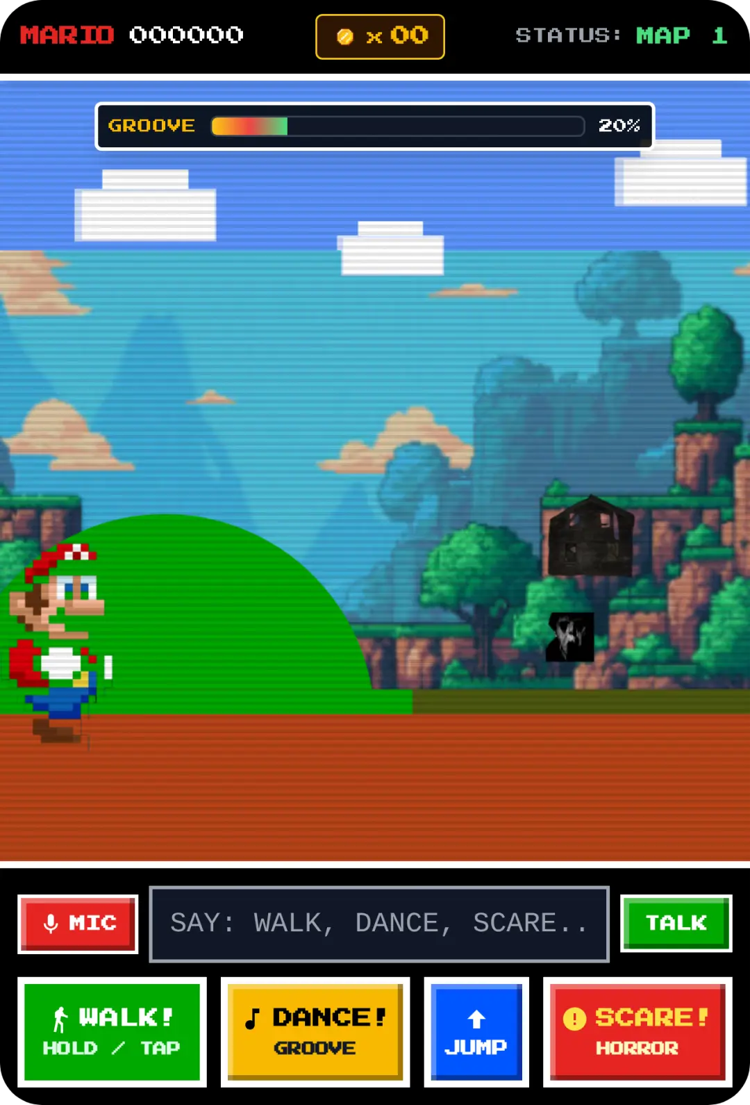 Mario Dance and Jumpscare Arcade cover