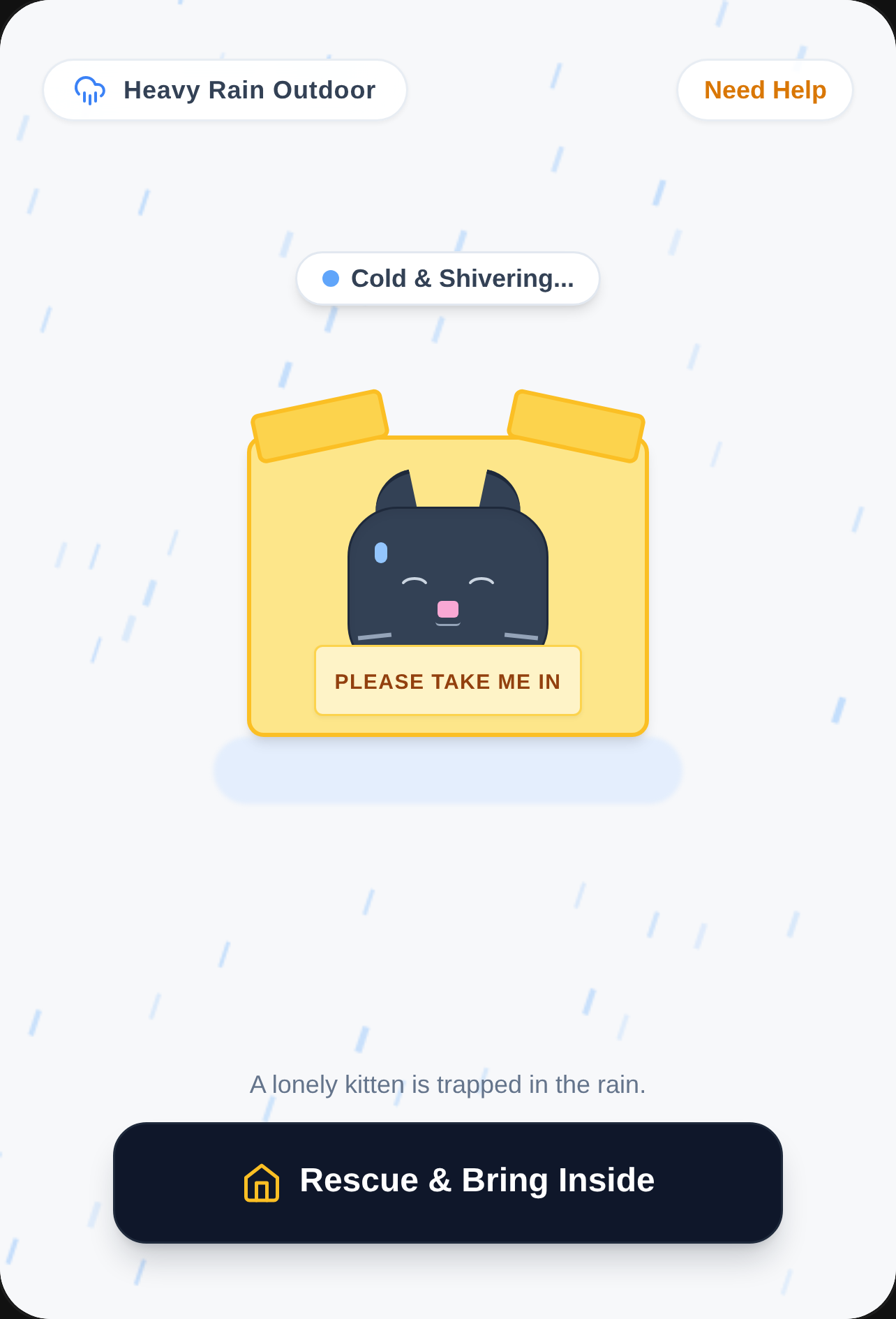Take care of mochi the cat cover