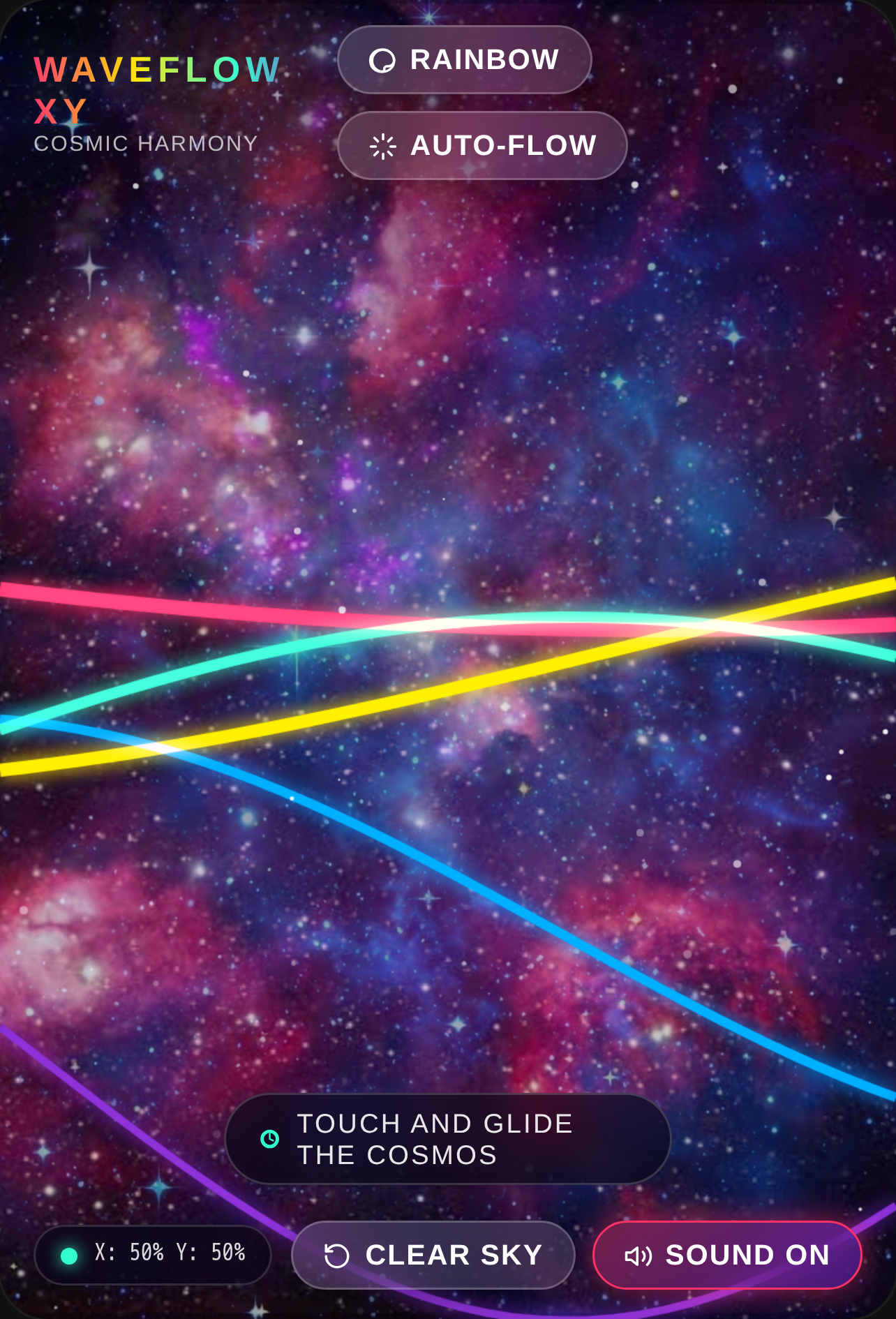 Waveflow XY — Cosmic Zen Space cover