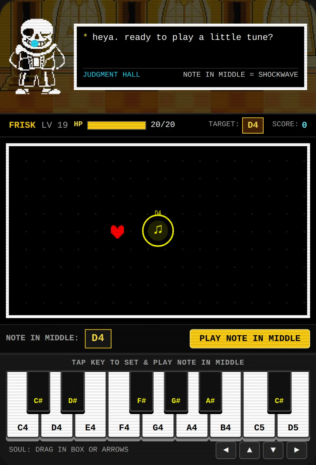 Sans Piano Battle cover