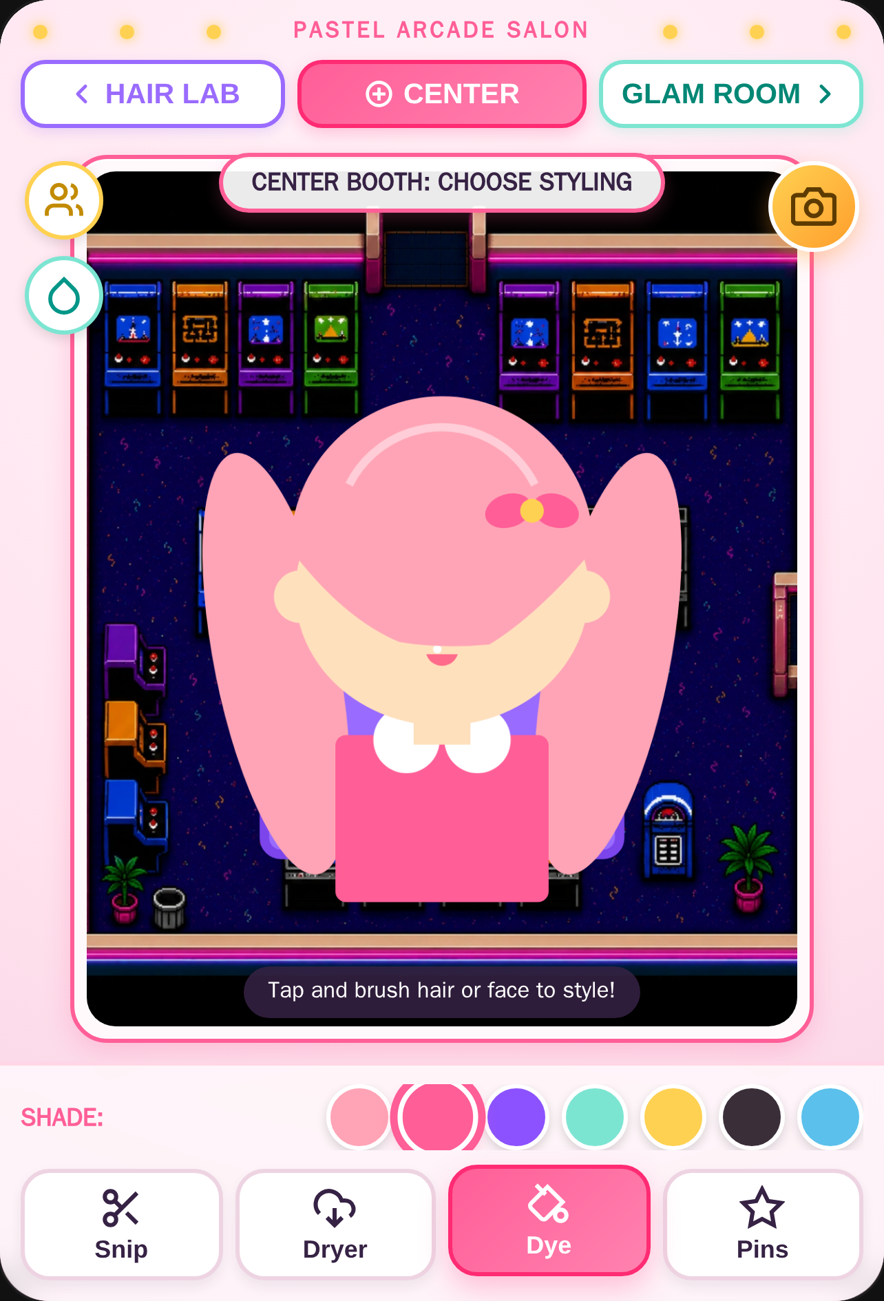 Arcade Glam and Hair Salon cover