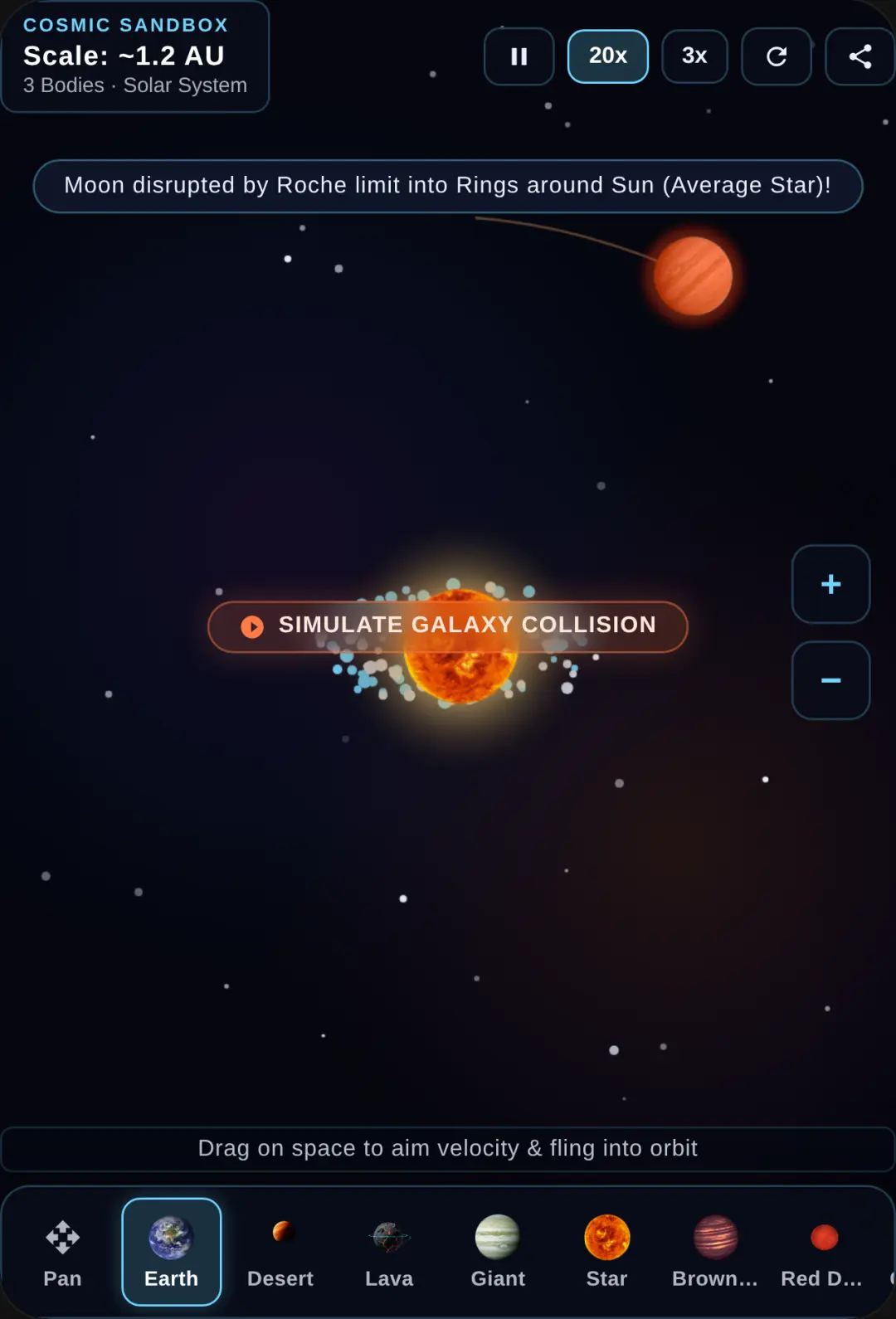 Cosmic Sandbox - Realistic Universe Simulator cover
