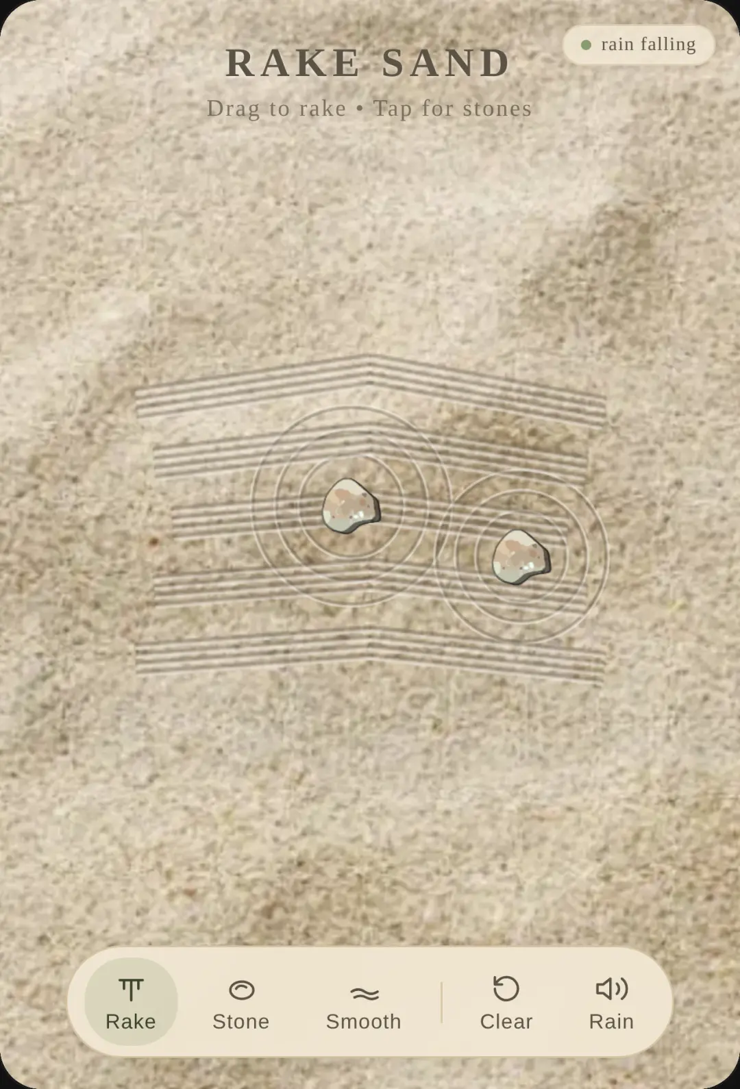 Zen Garden - Sand & Stones cover