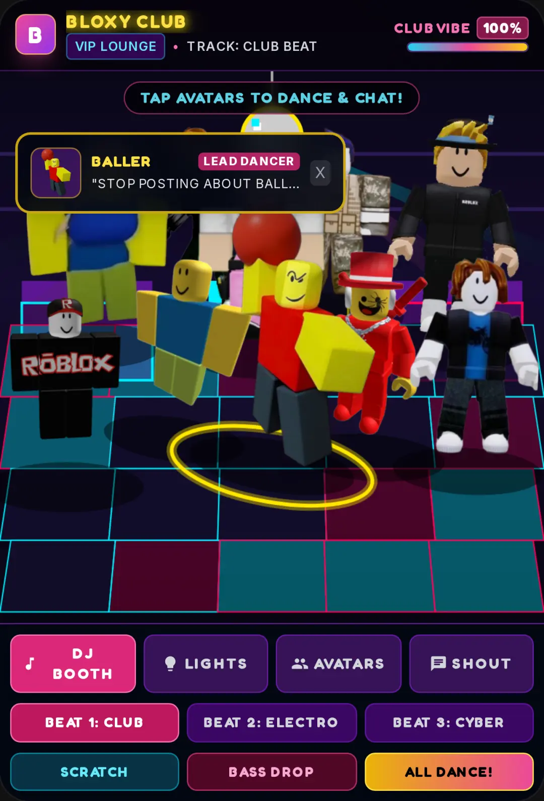 Bloxy Night Club cover