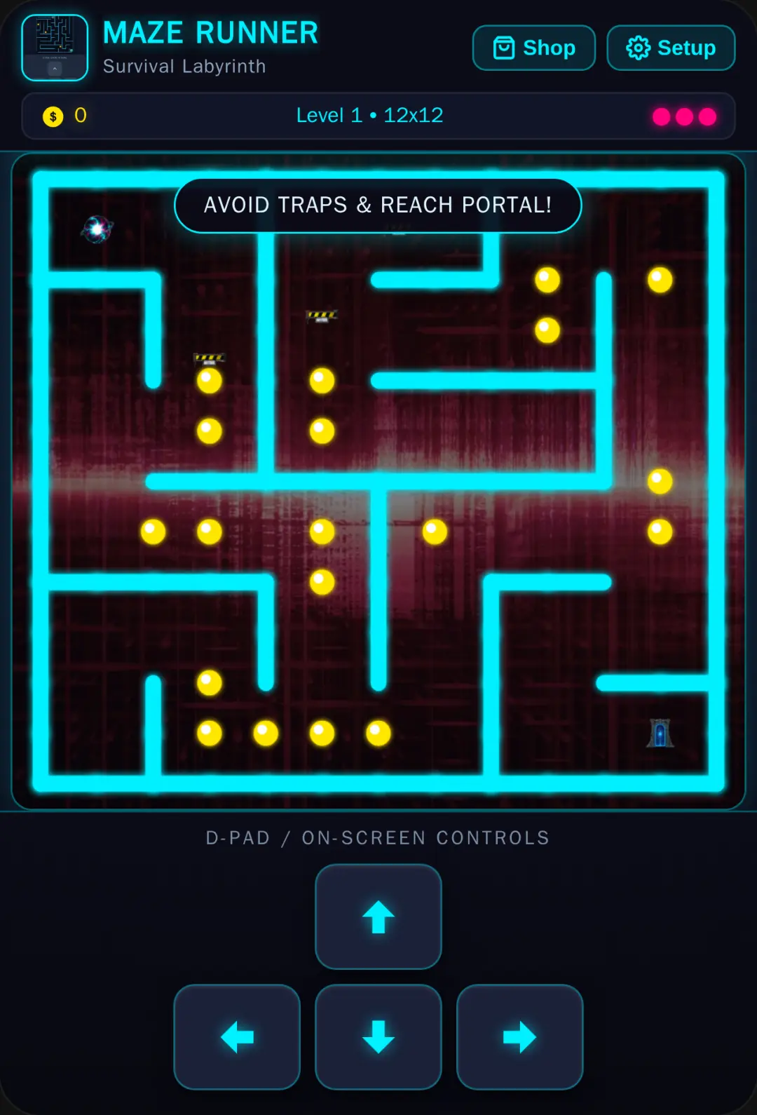 Maze Runner - Neon Survival cover