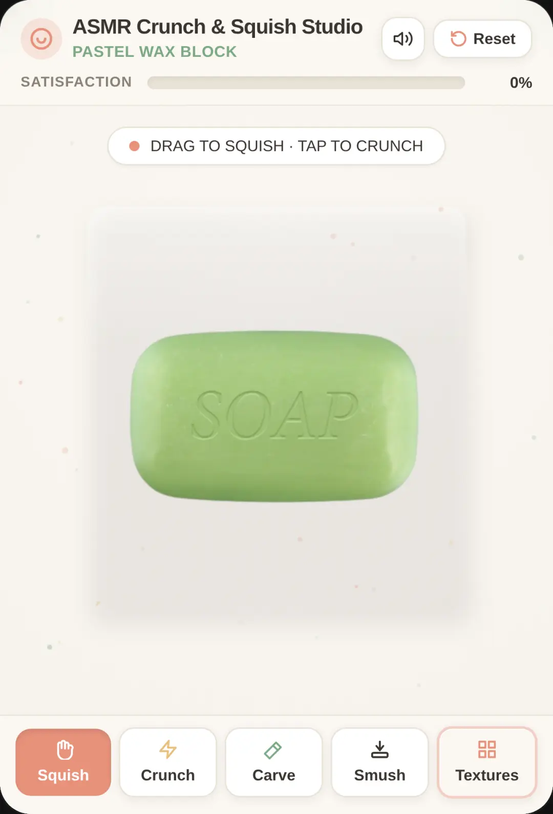 ASMR Wax Crunch & Squish Studio cover