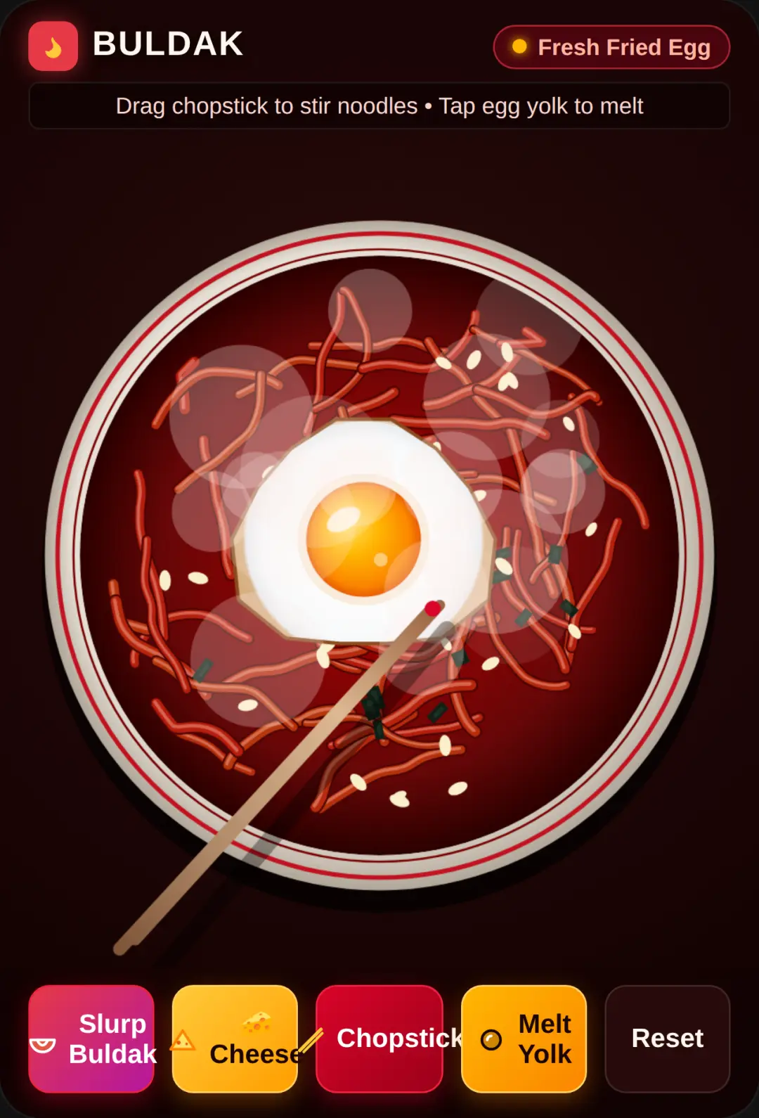 Buldak - Spicy Noodles & Egg cover