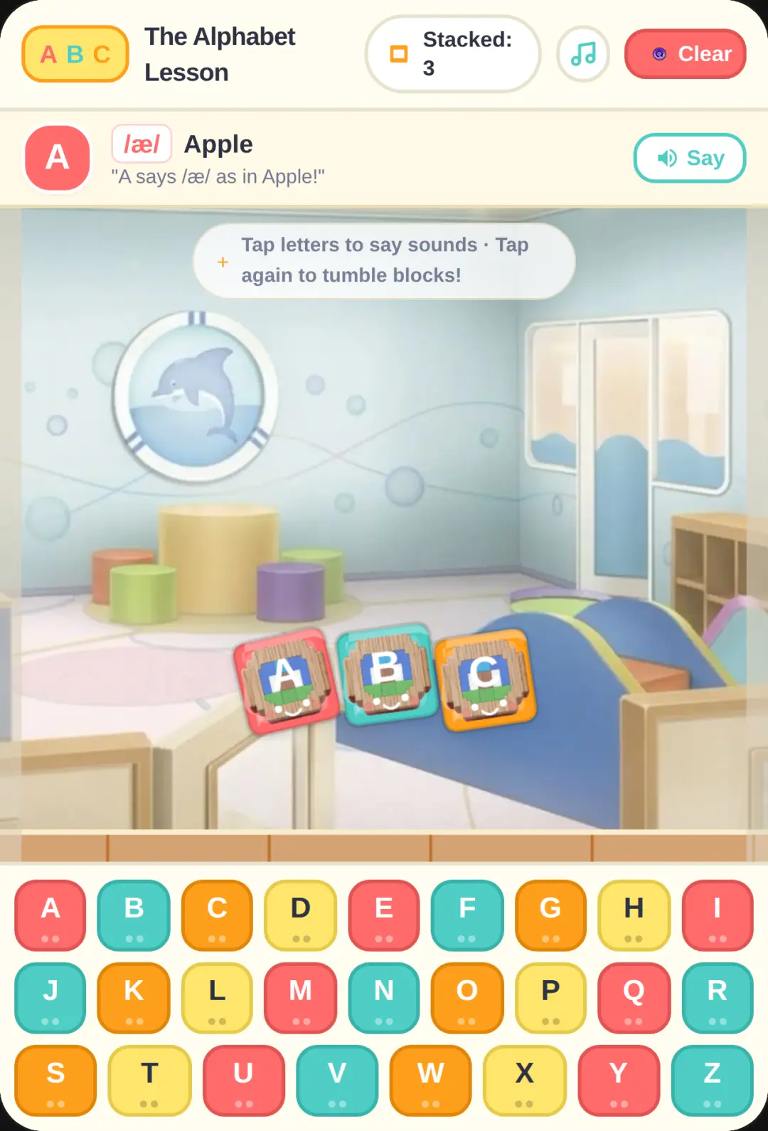 The Alphabet Lesson cover