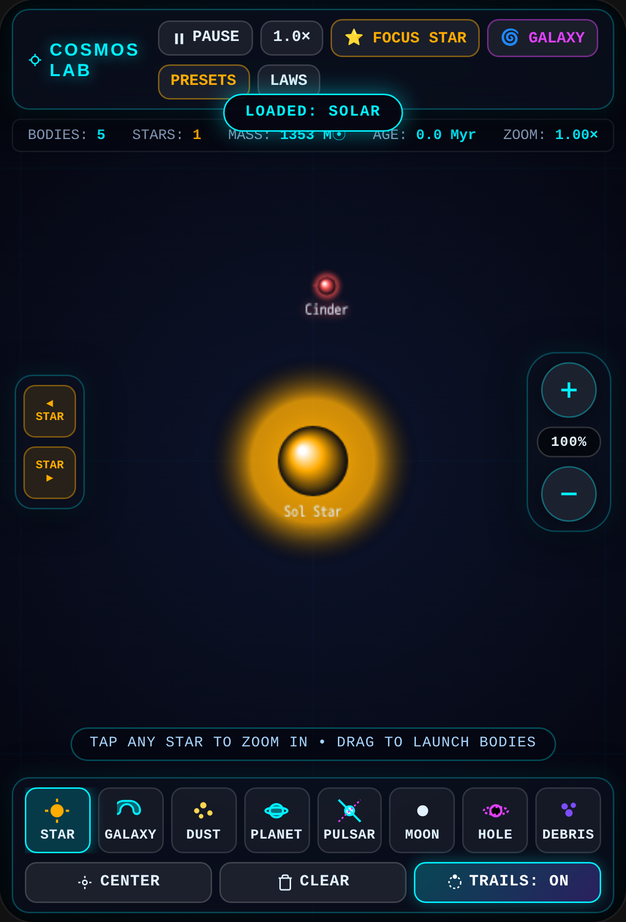 Cosmos Architect - Universe Sandbox cover