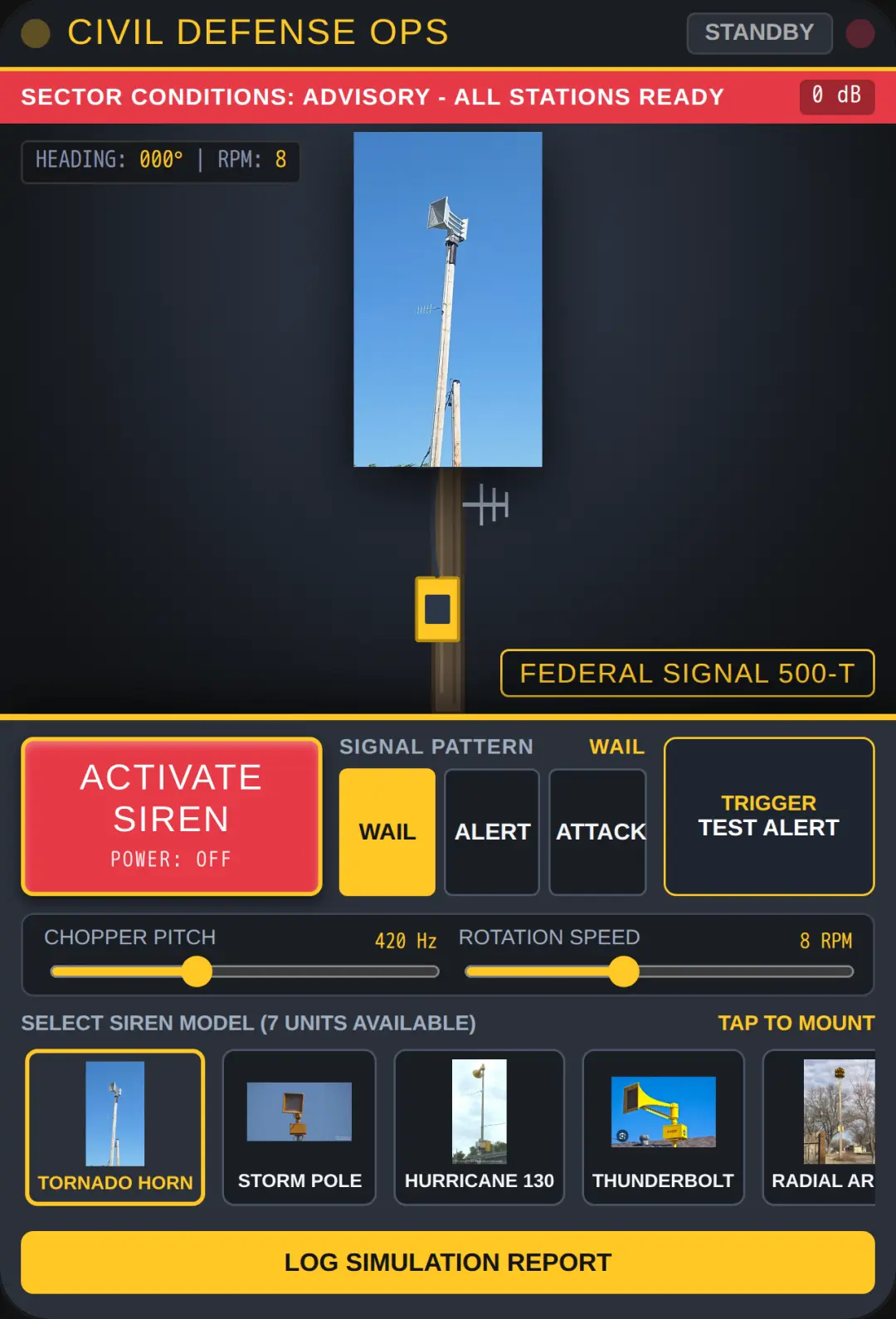 Emergency Siren Simulator cover