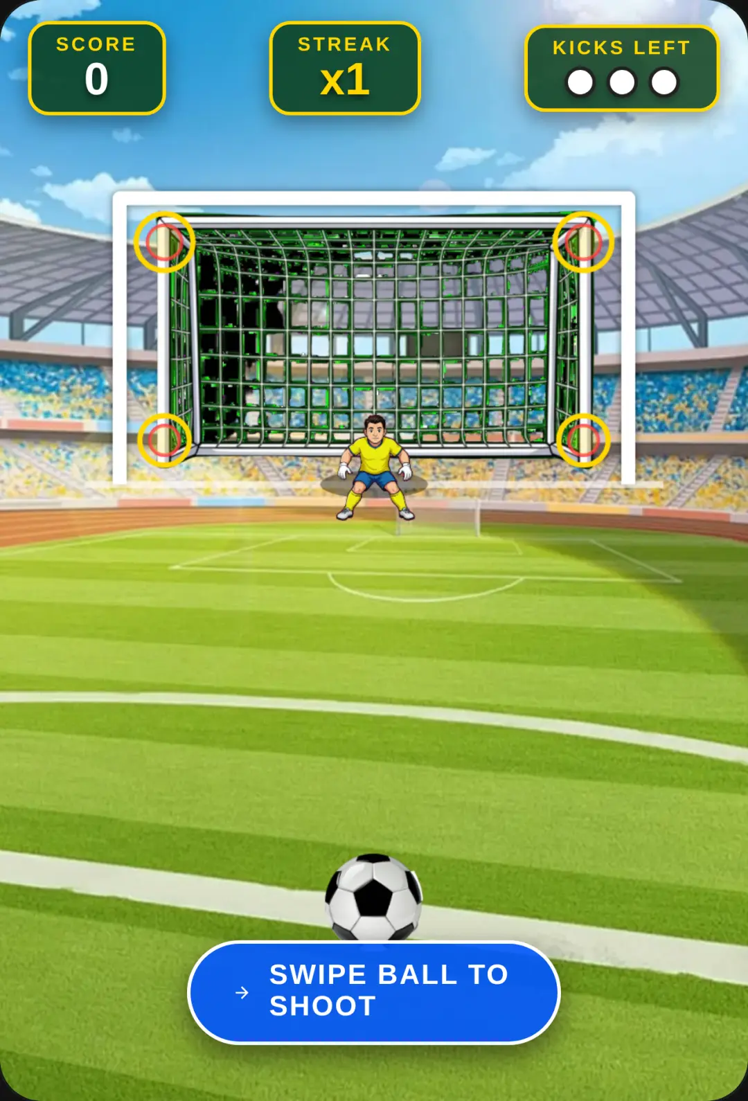Penalty Shootout Arcade cover