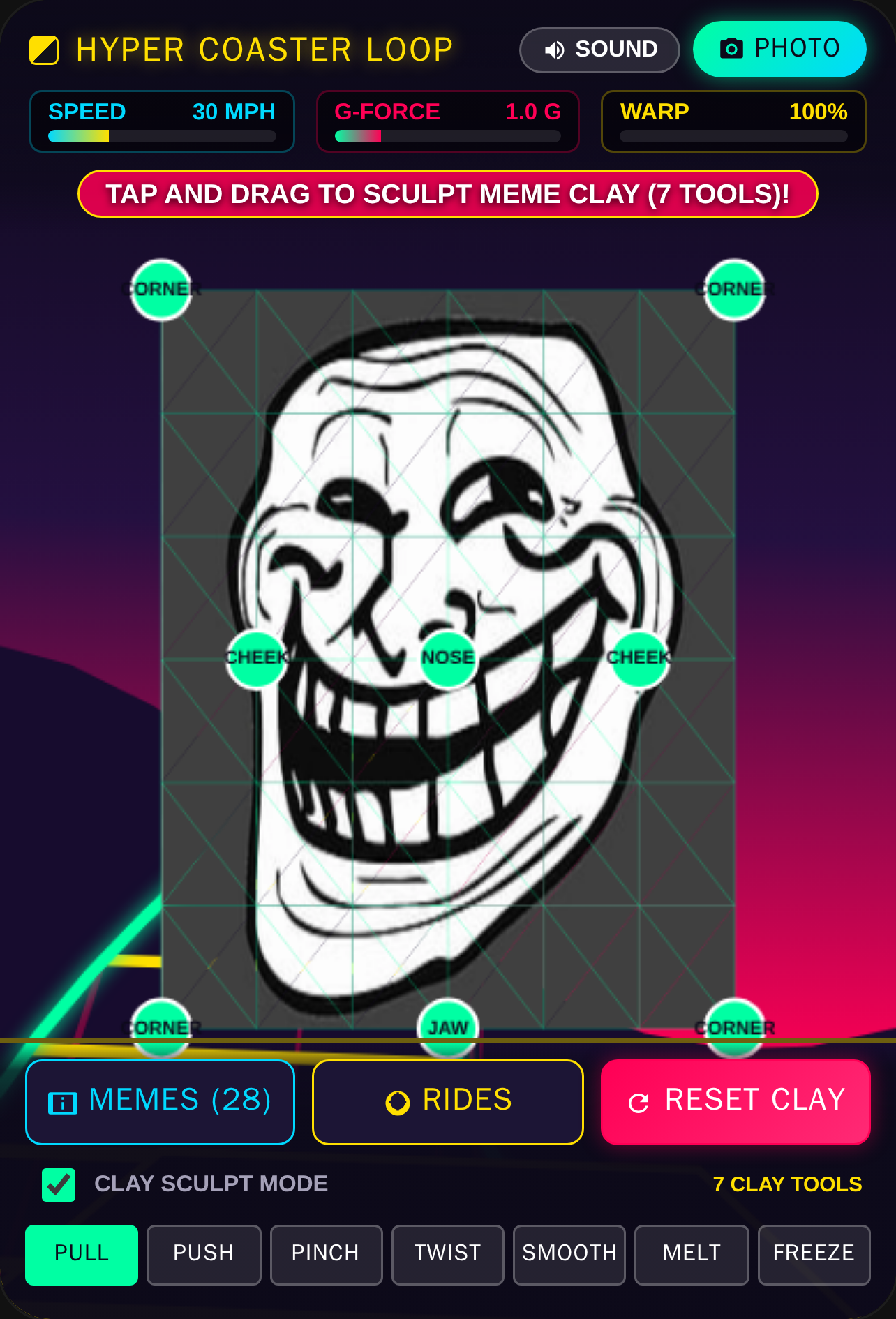 Meme Coaster Stretcher cover