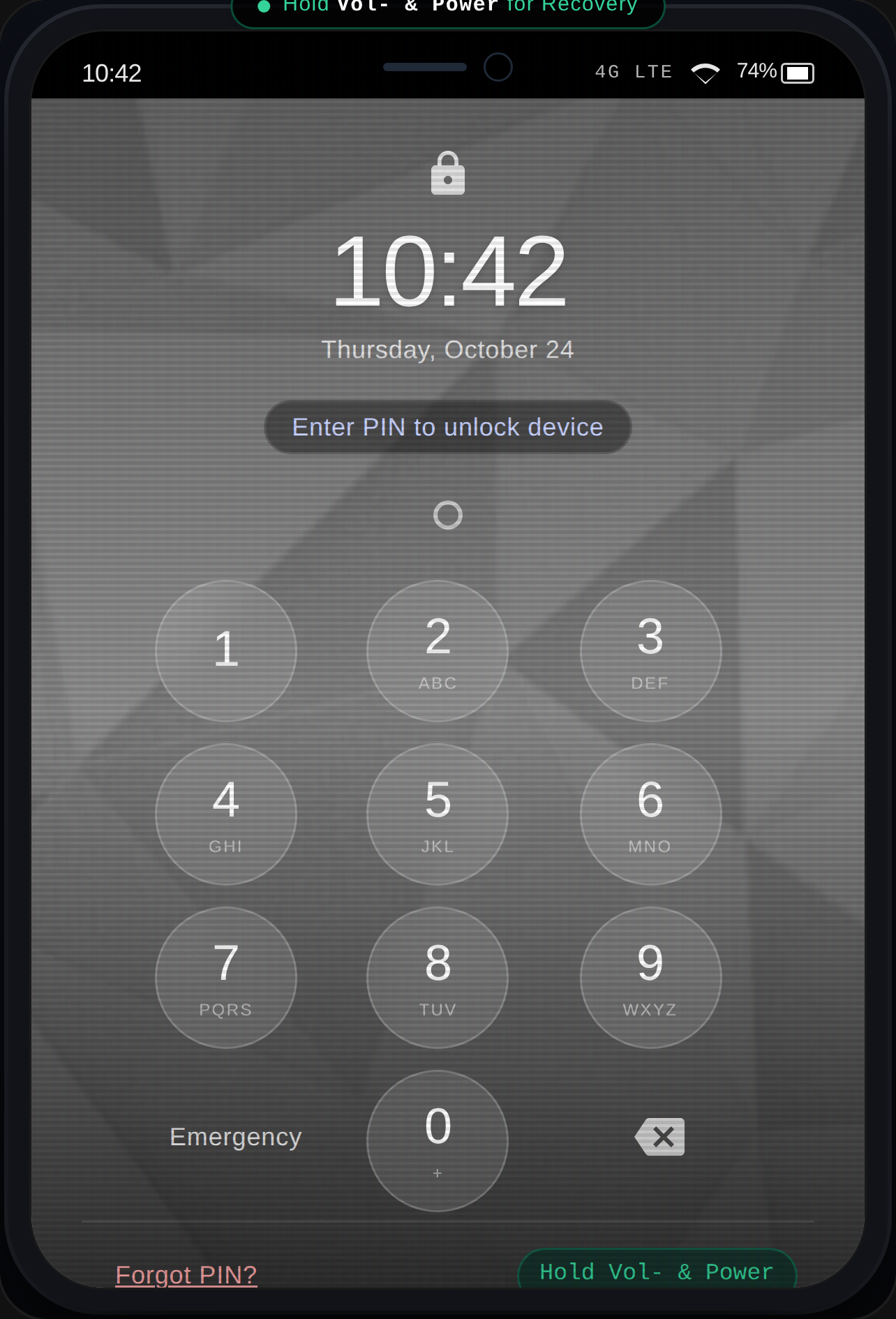 Locked Phone - FRP Recovery Loop cover